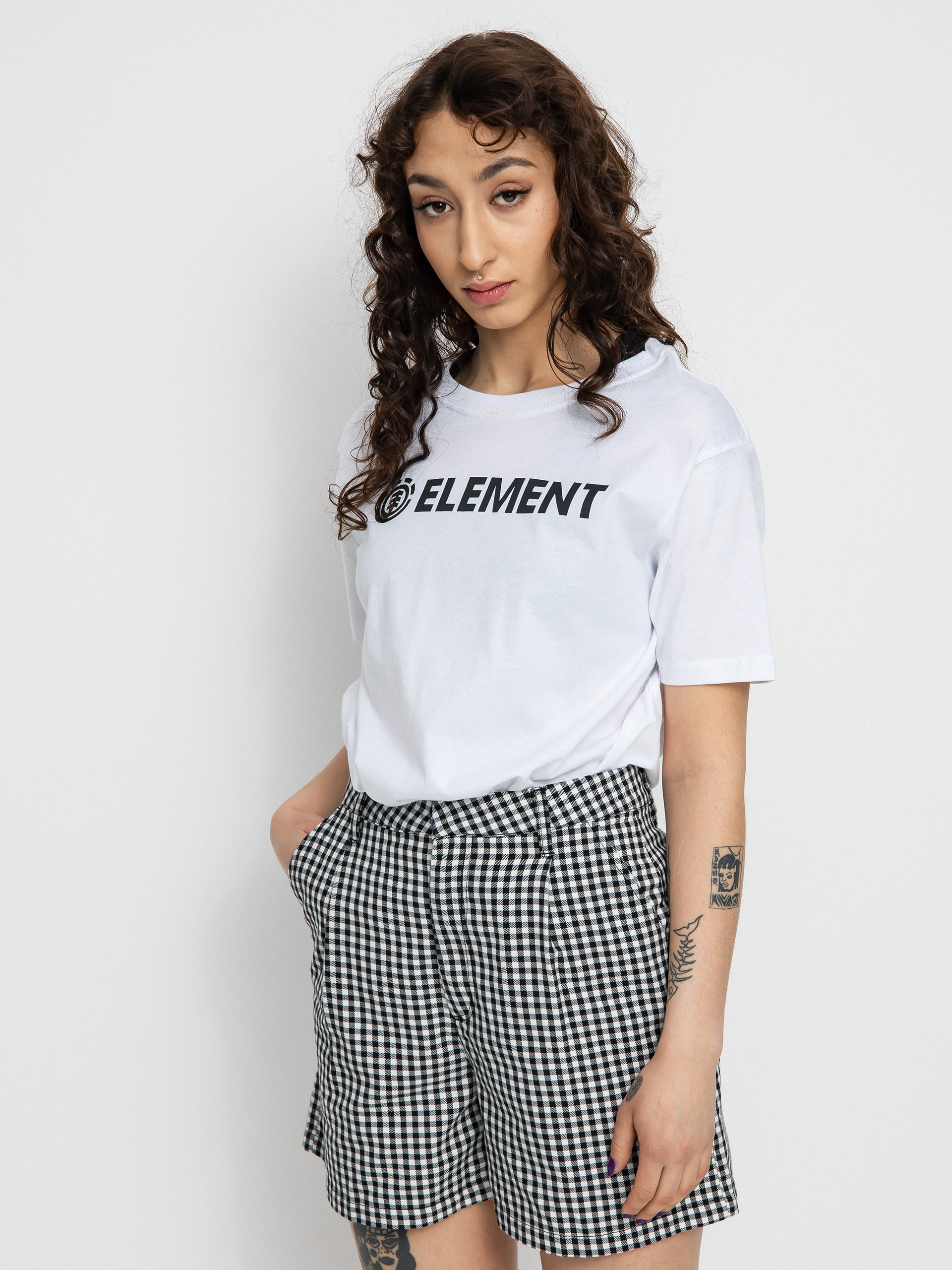 T-shirt Element Element Logo Wmn (optic white)