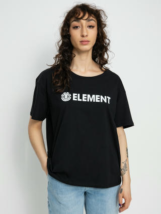 Тениска Element Element Logo Wmn (flint black)