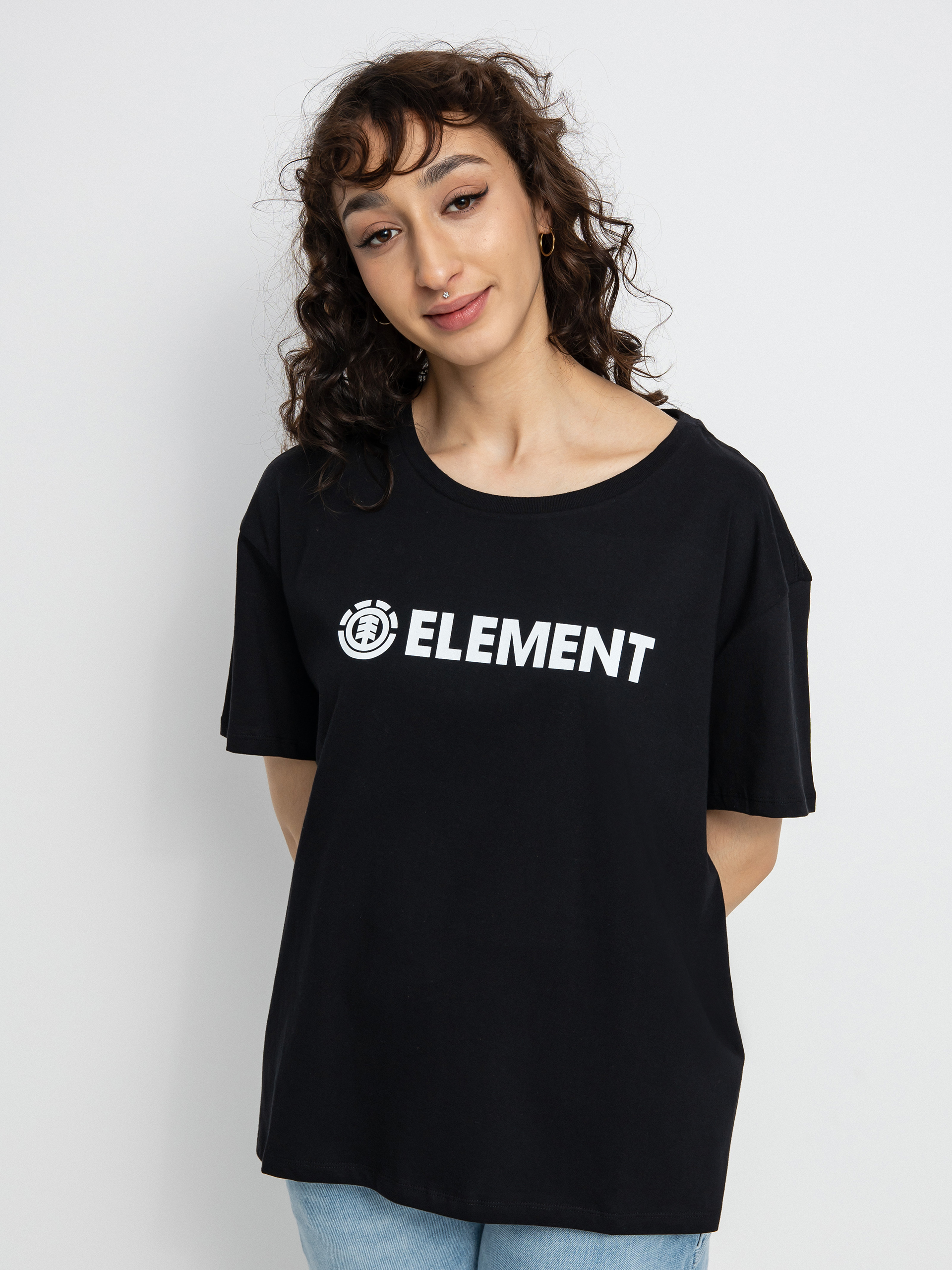 T-shirt Element Element Logo Wmn (flint black)