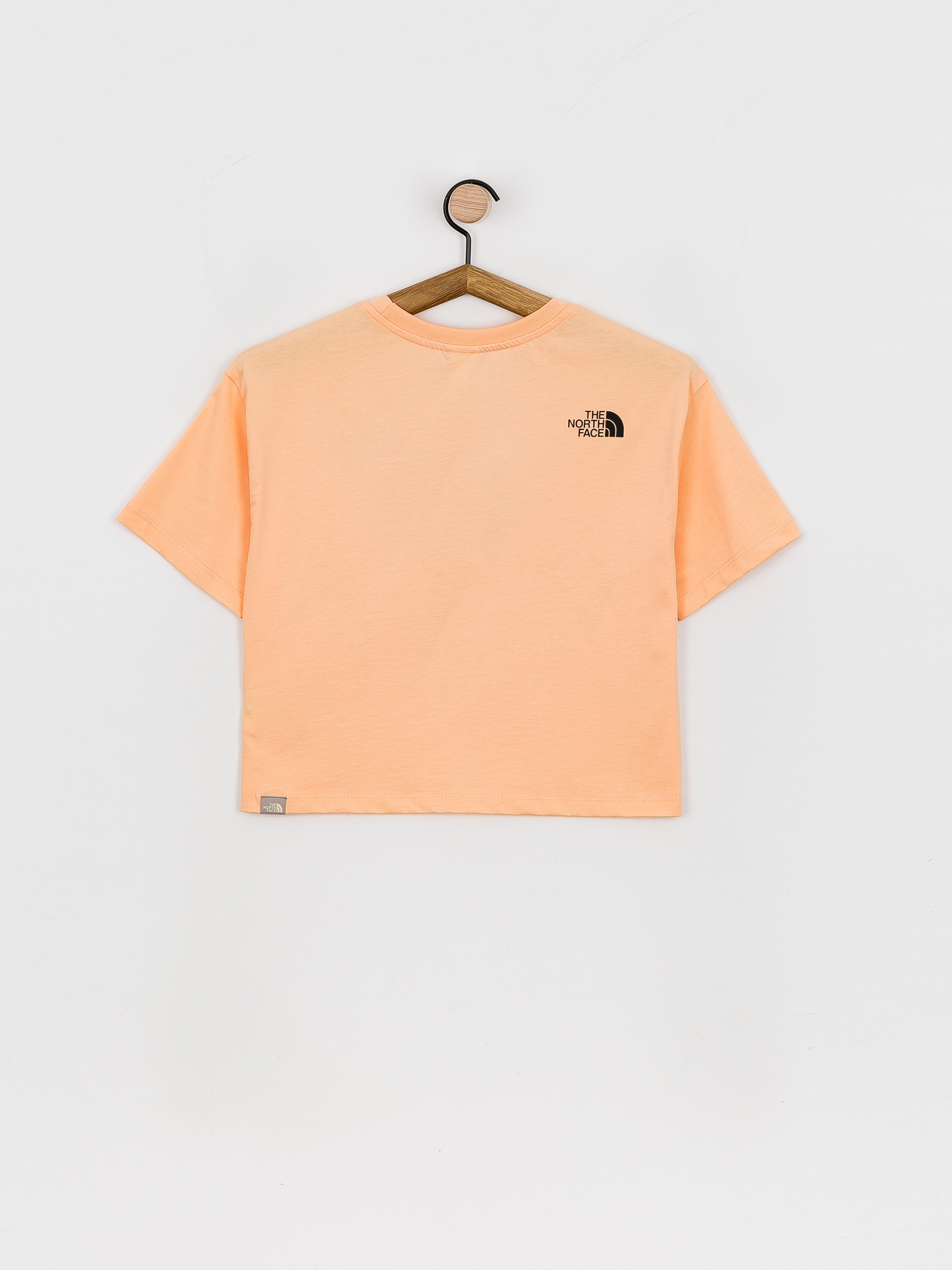 T-shirt The North Face Cropped Simple Dome Wmn (apricot ice)