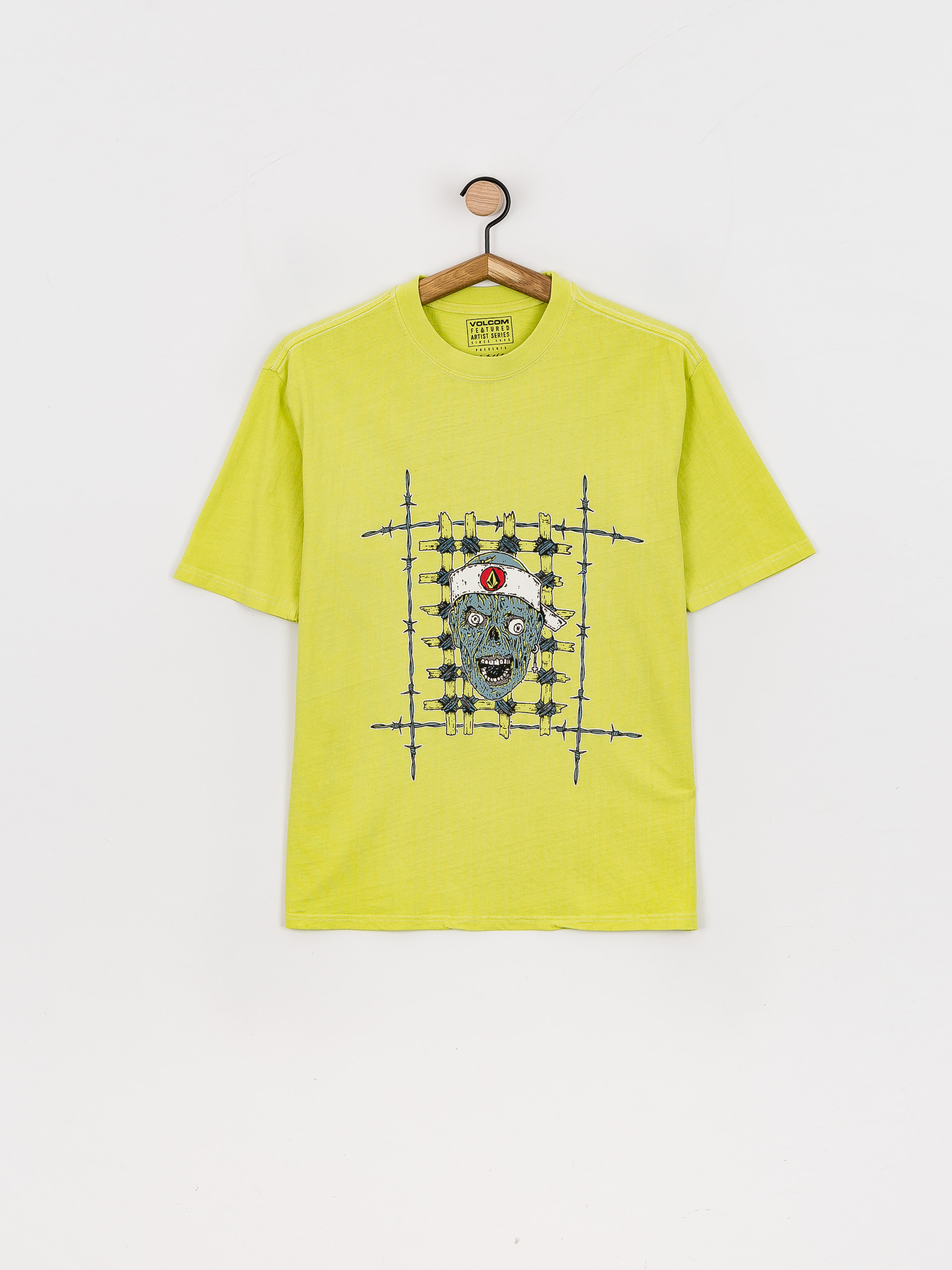 T-shirt Volcom Richard French Fa Gd Lse Wmn (limeade)