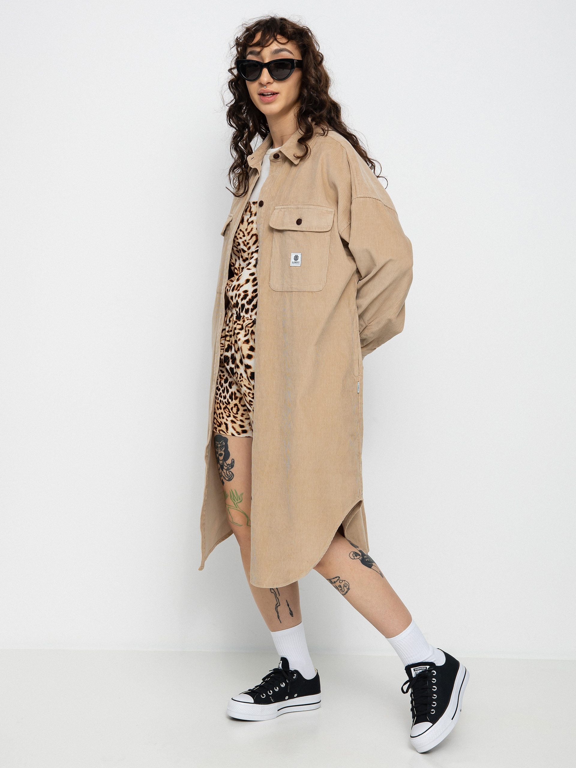 Kurtka Element Manitoba Cord Shirt Wmn (oxford tan)