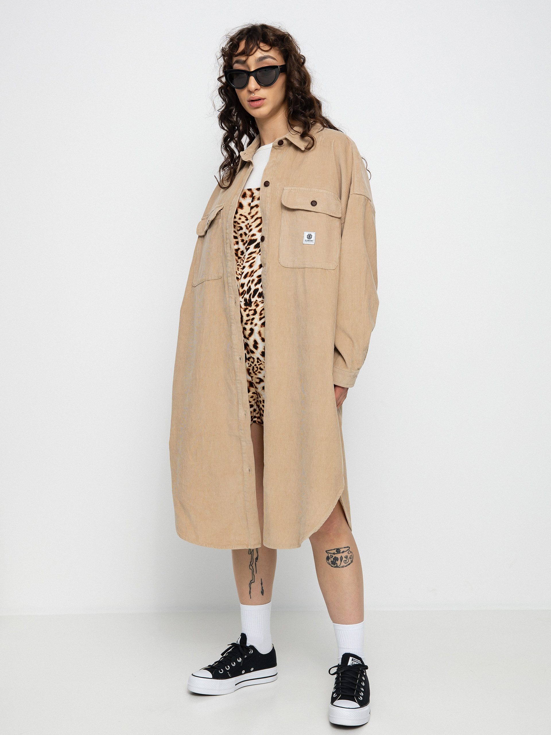 Kurtka Element Manitoba Cord Shirt Wmn (oxford tan)