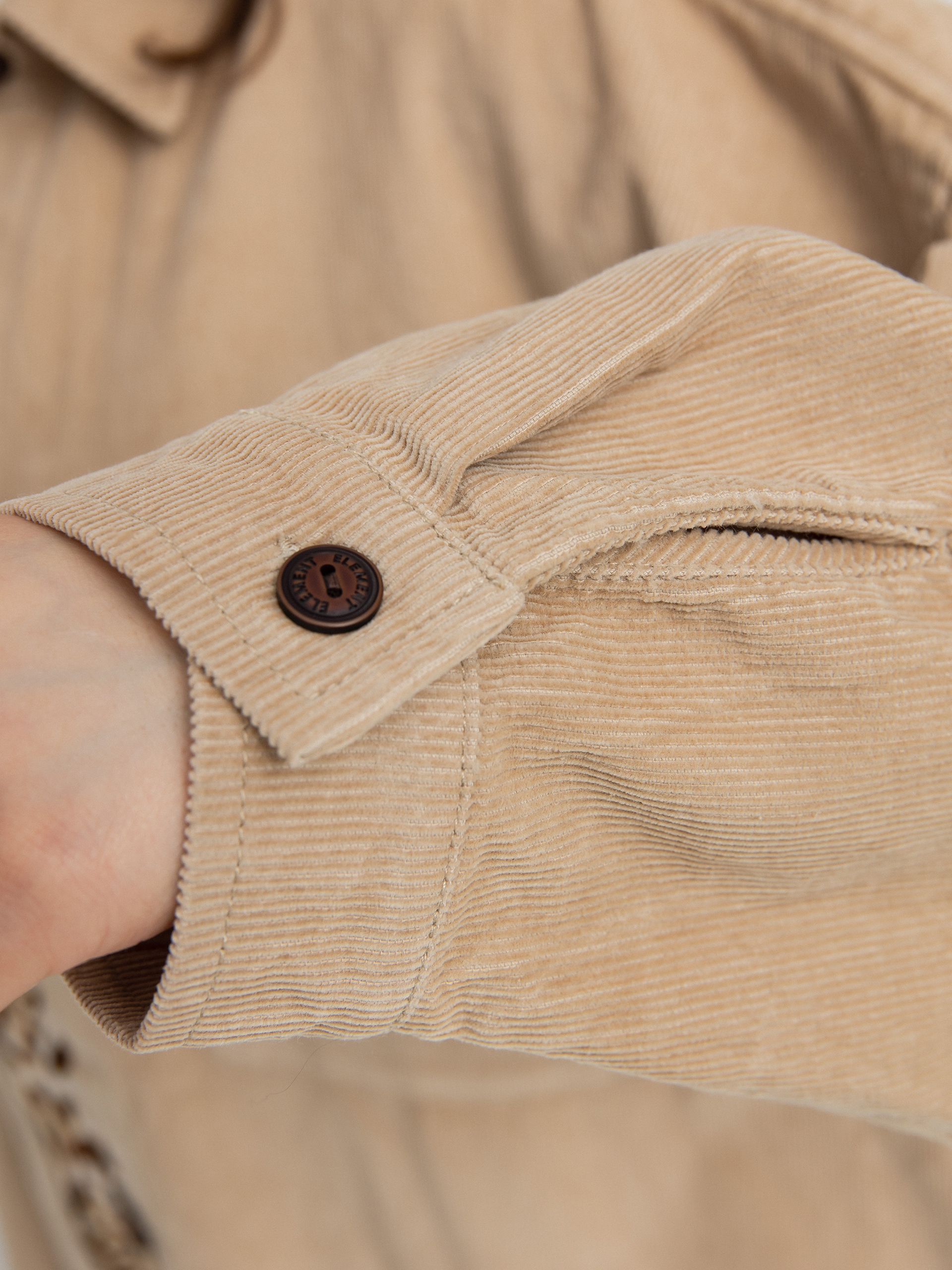Kurtka Element Manitoba Cord Shirt Wmn (oxford tan)