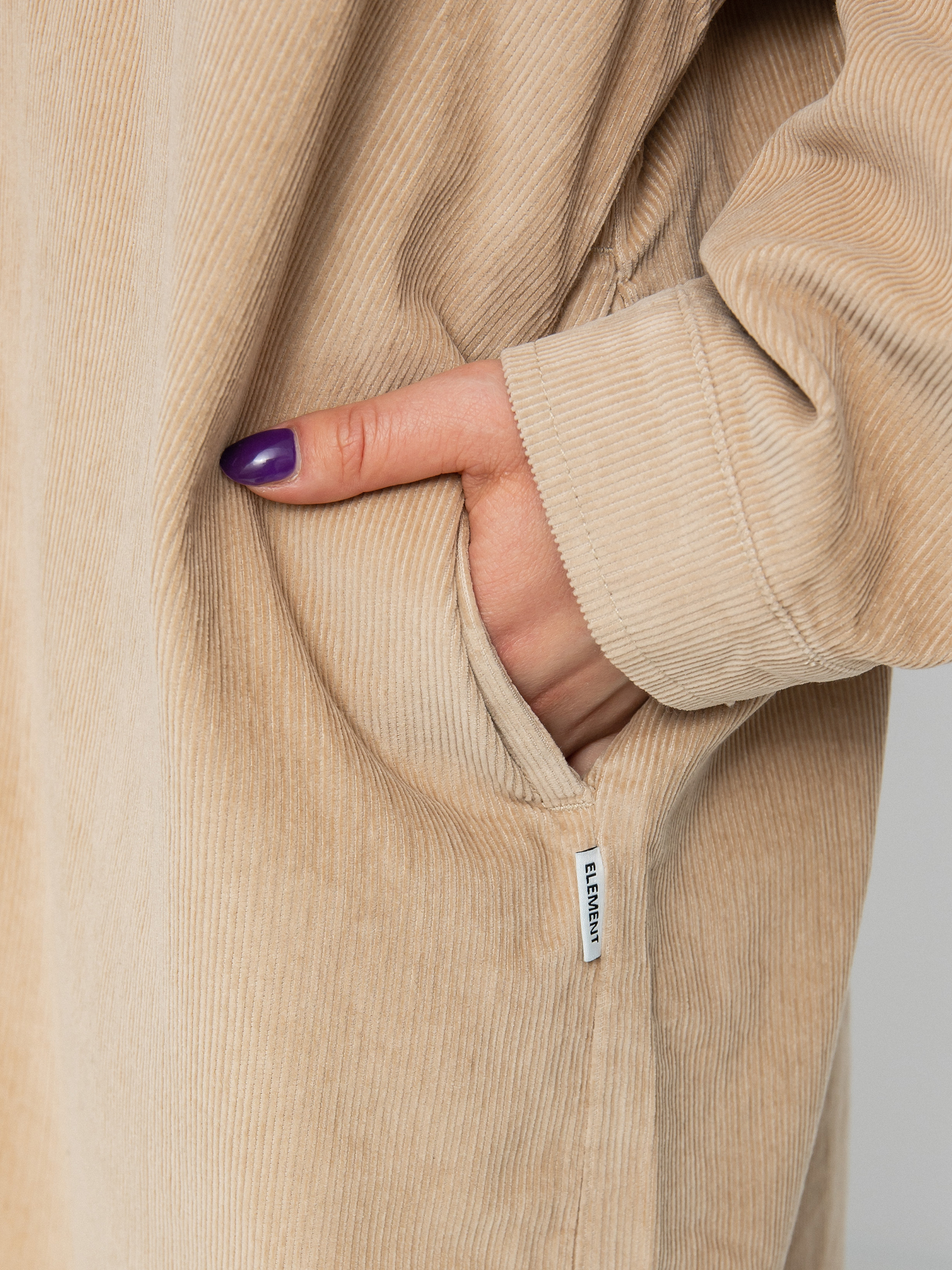 Kurtka Element Manitoba Cord Shirt Wmn (oxford tan)