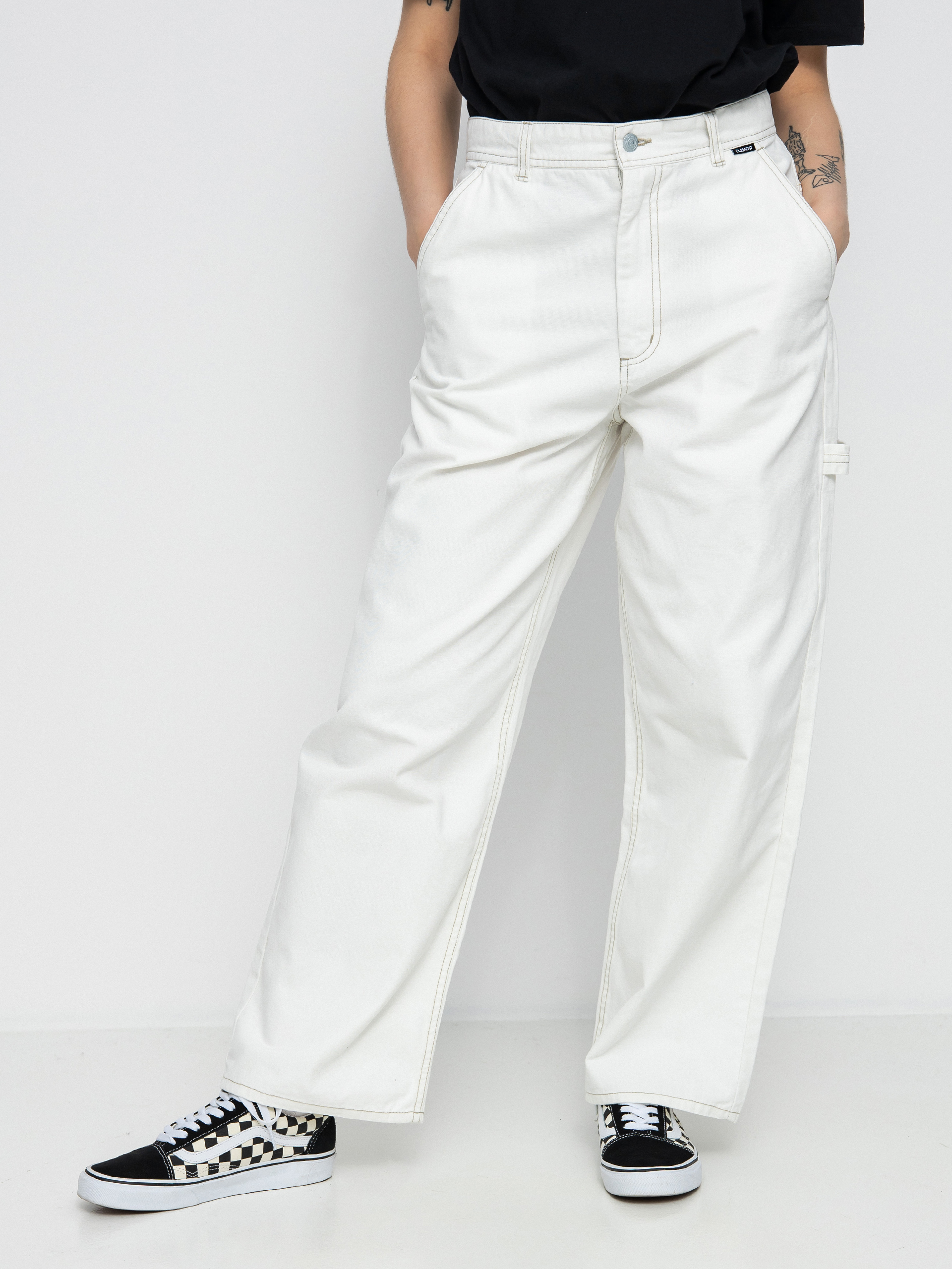 Spodnie Element Utility Canvas Wmn (off white)