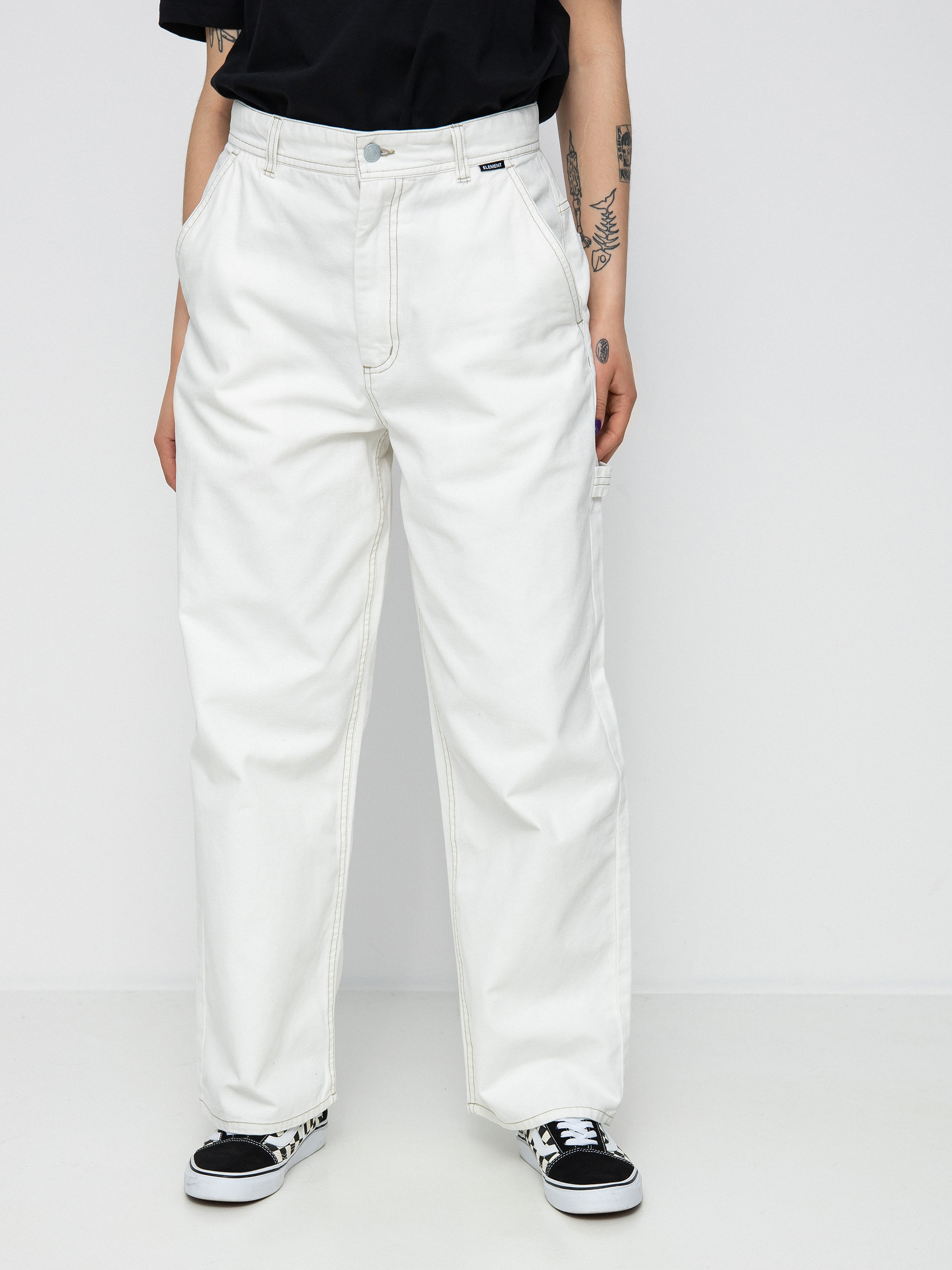Spodnie Element Utility Canvas Wmn (off white)