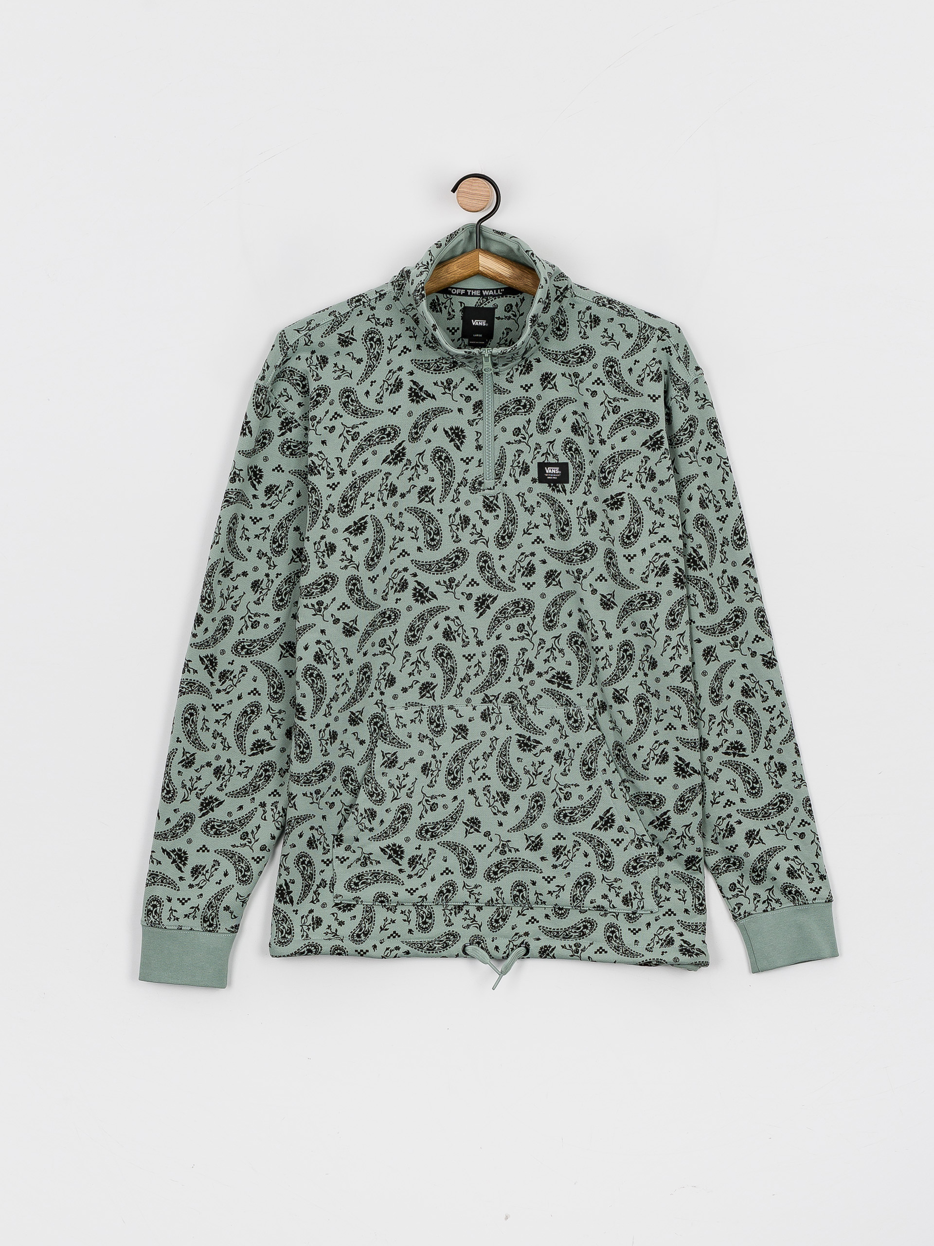 Bluza Vans Paisley Bandana (green milieu)