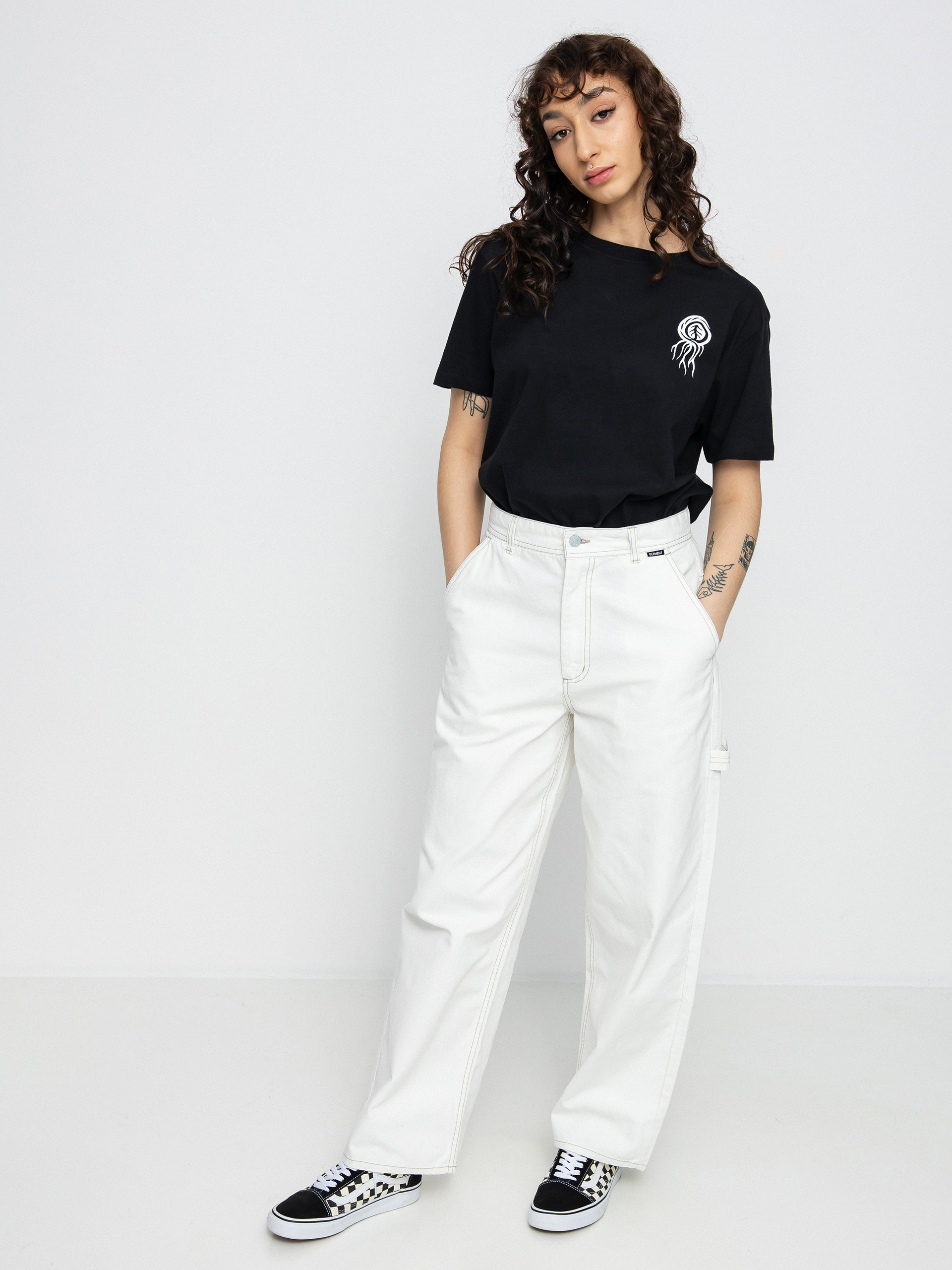 T-shirt Element Bloom Wmn (flint black)