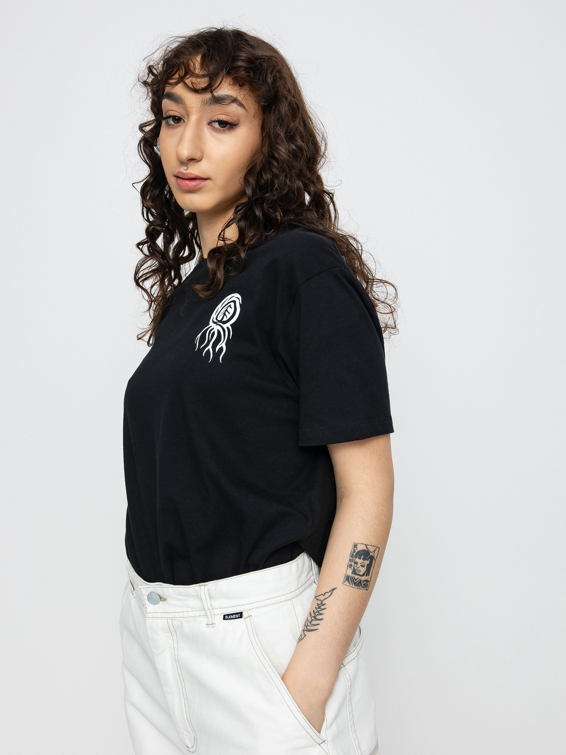 T-shirt Element Bloom Wmn (flint black)