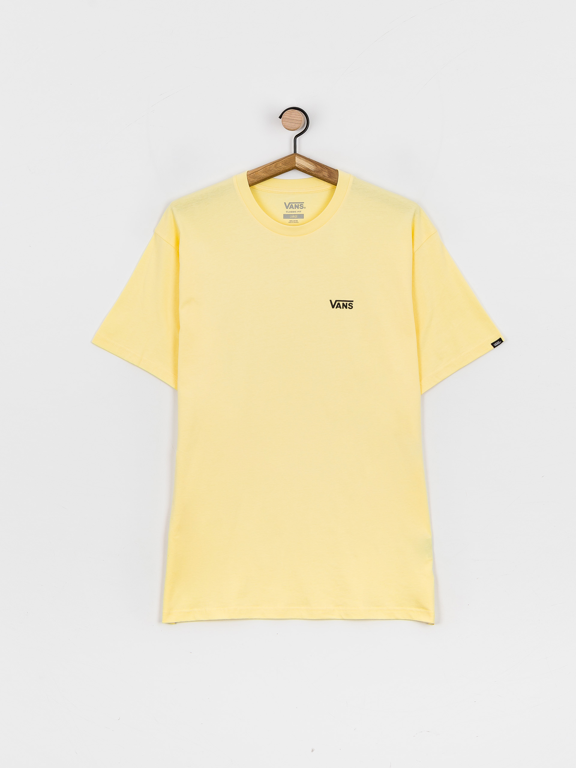 T-shirt Vans Left Chest Logo Plus (pale banana)