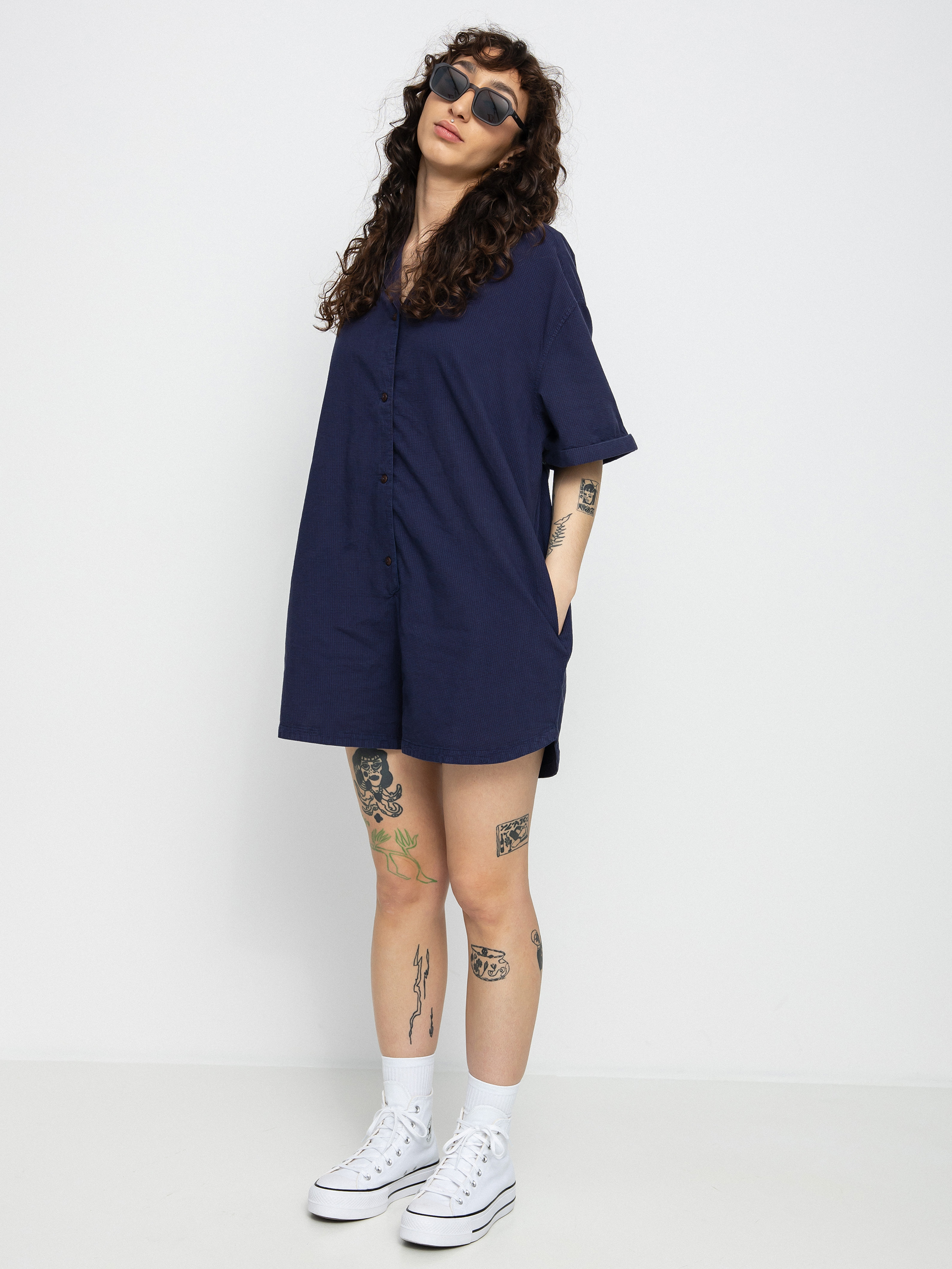 Kombinezon Element Harper Wmn (blue gingham)