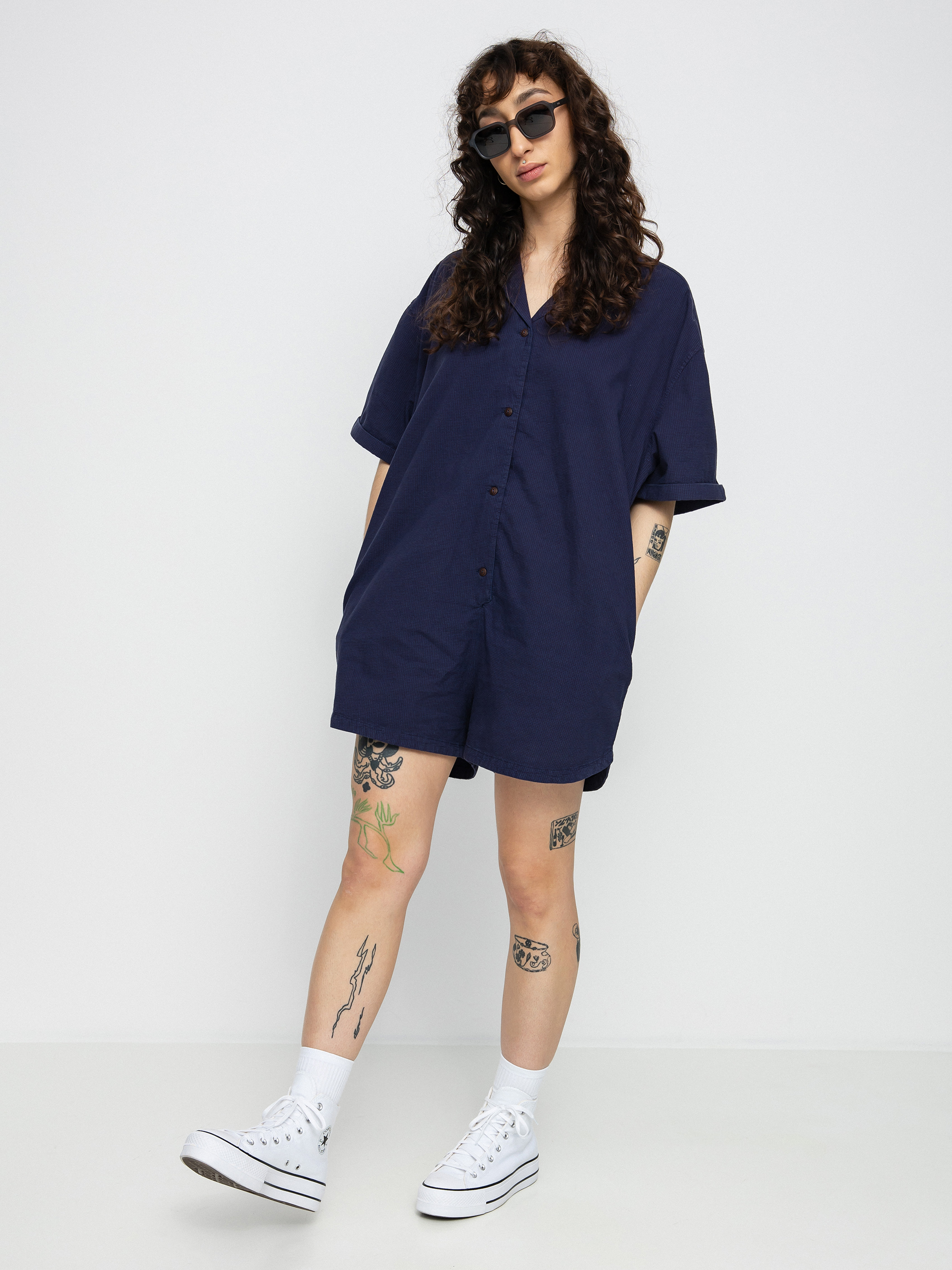 Kombinezon Element Harper Wmn (blue gingham)
