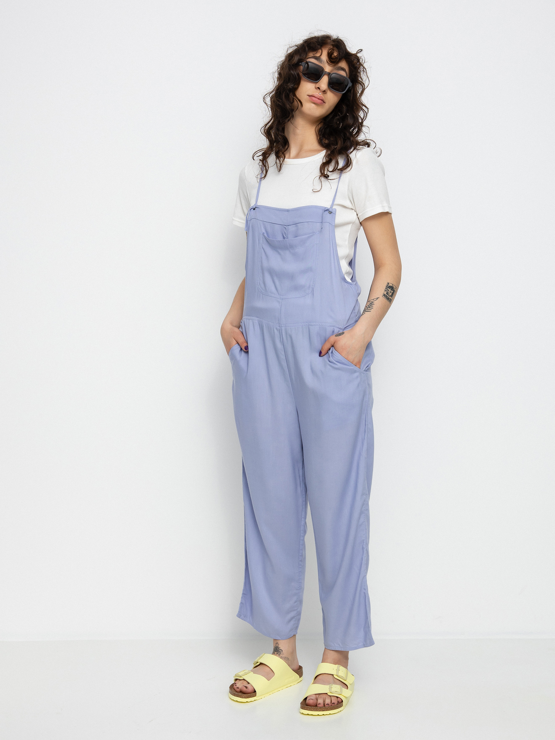 Kombinezon RVCA Zula Jumper Wmn (grey purple)