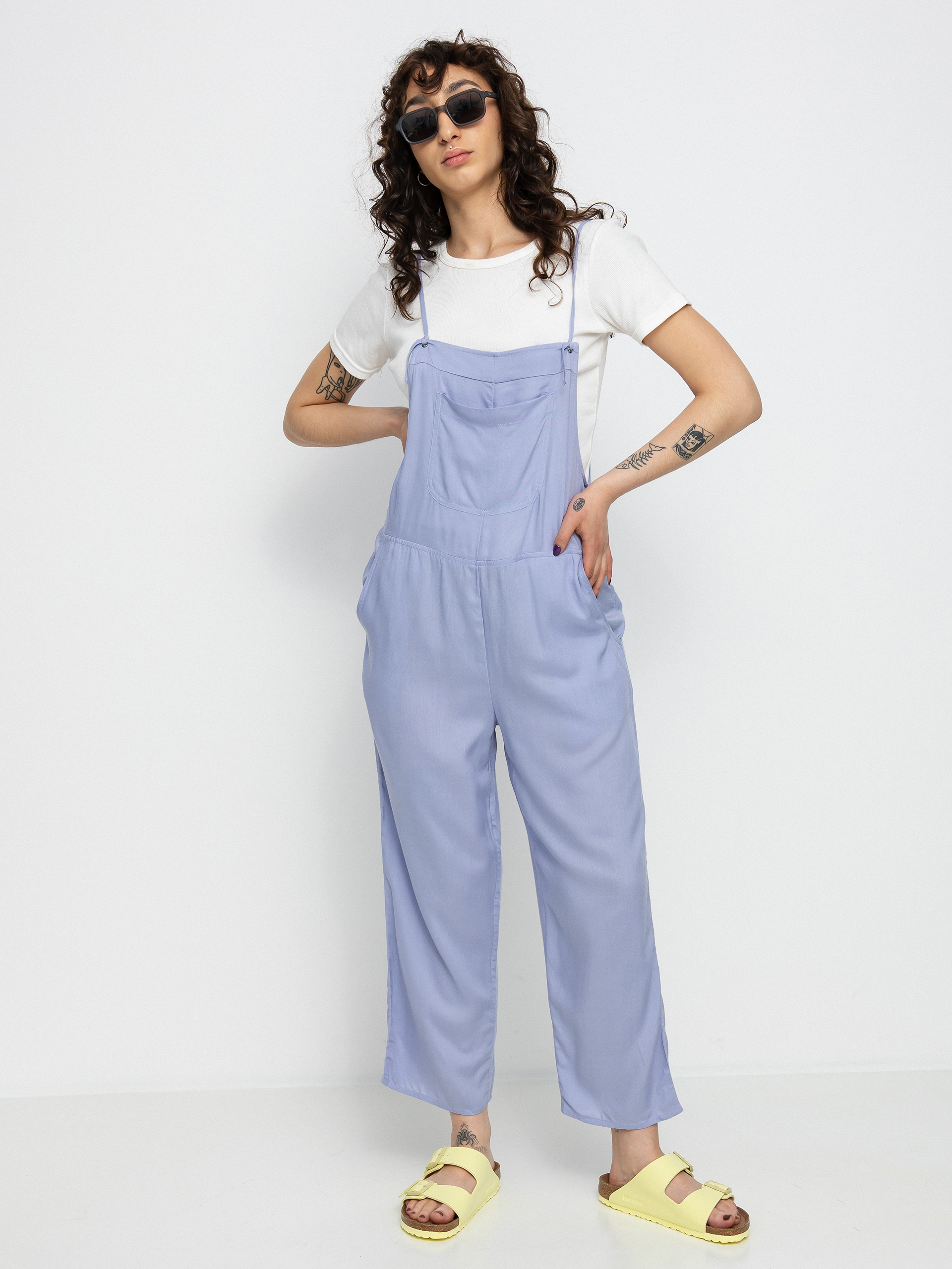 Kombinezon RVCA Zula Jumper Wmn (grey purple)