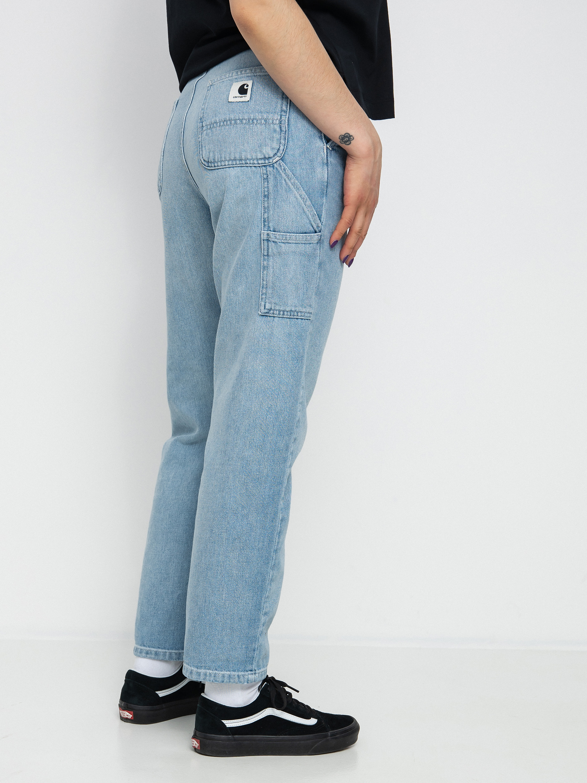Spodnie Carhartt WIP Pierce Wmn (blue)