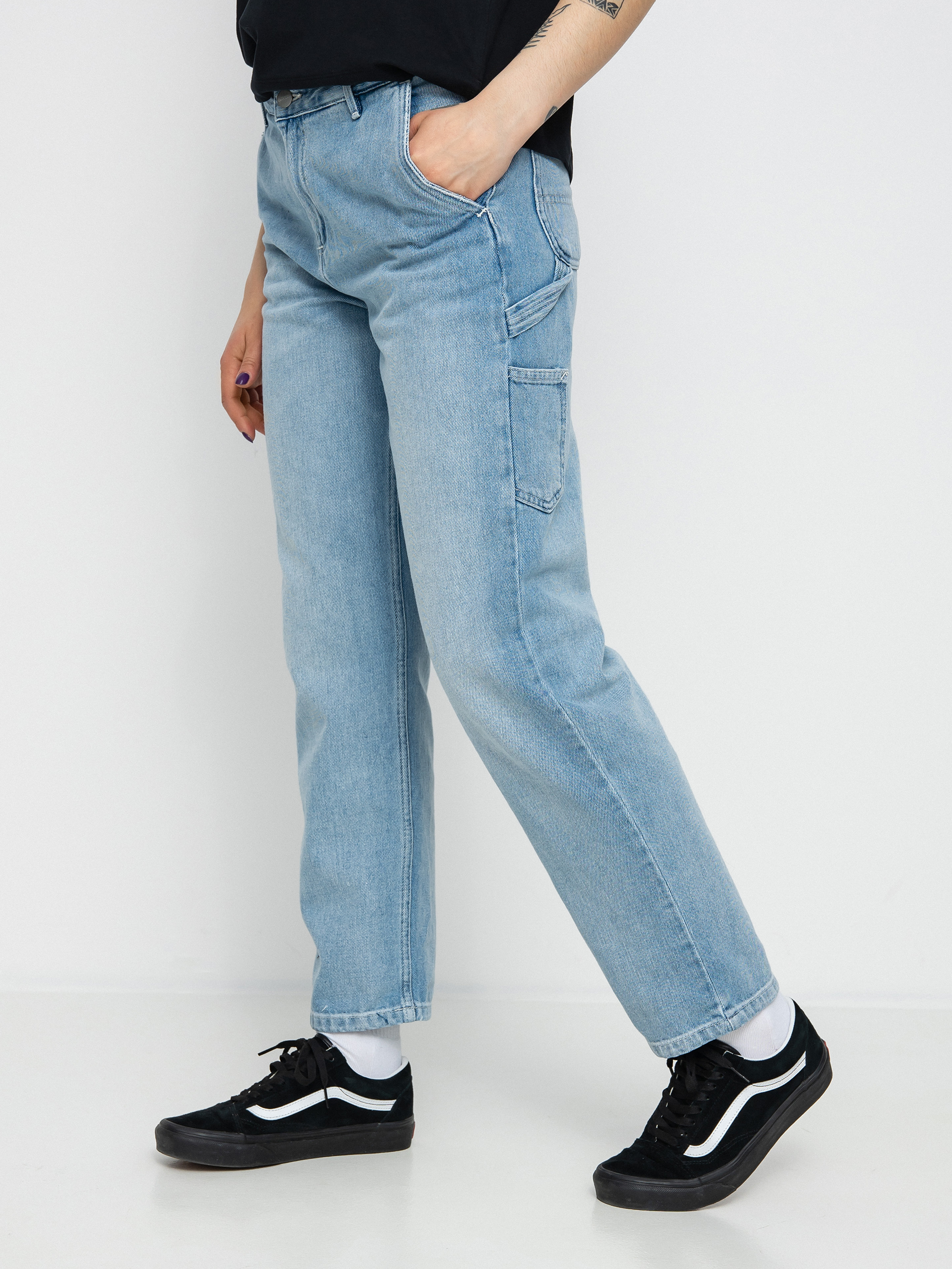 Spodnie Carhartt WIP Pierce Wmn (blue)