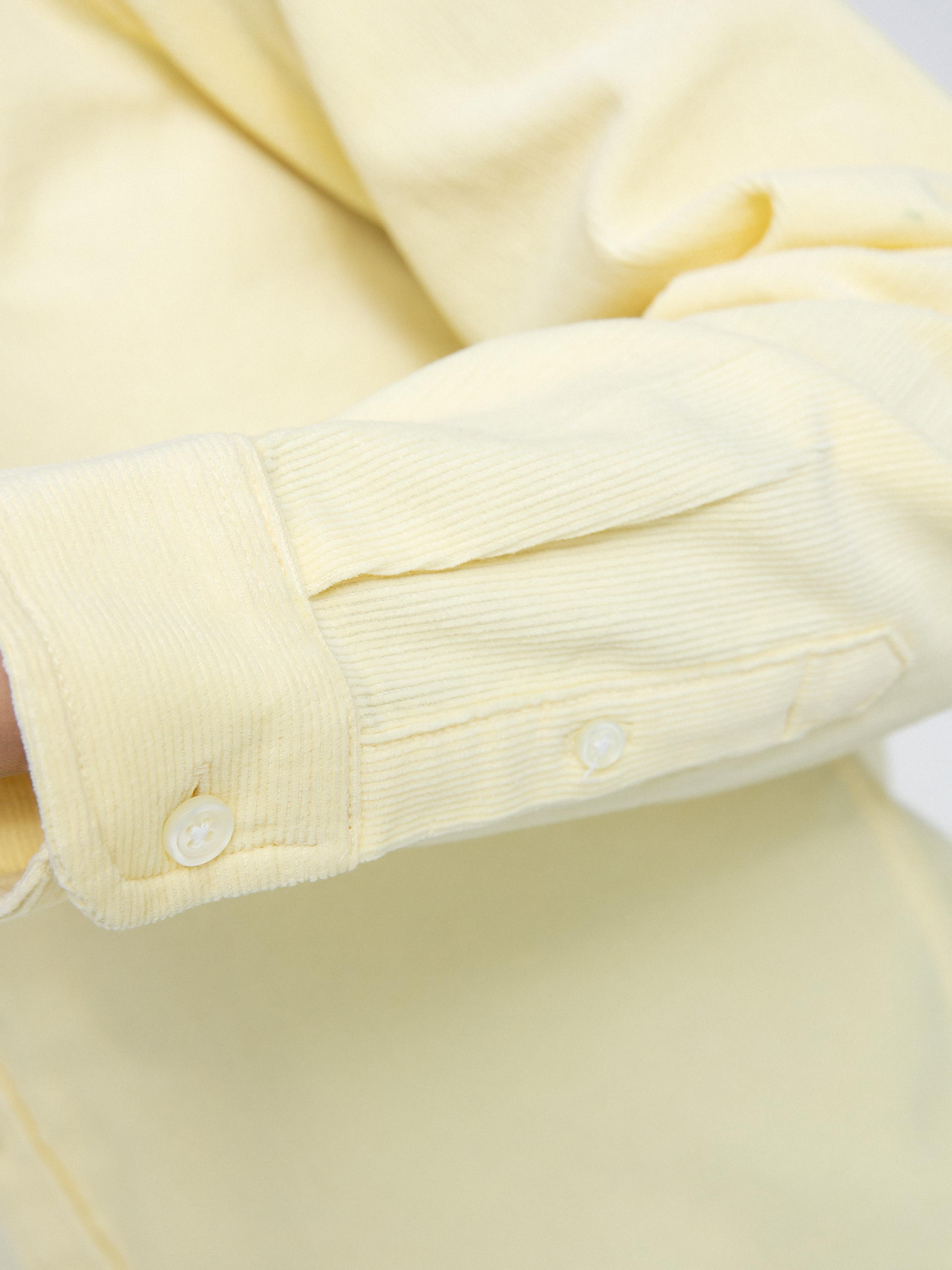 Koszula Carhartt WIP Madison Fine Cord Wmn (soft yellow/white)