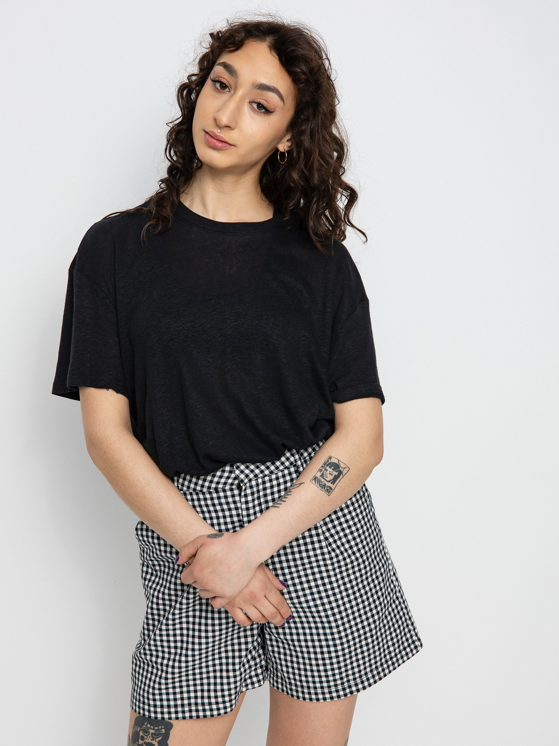 T-shirt Brixton Montauk Oversized Wmn (black)