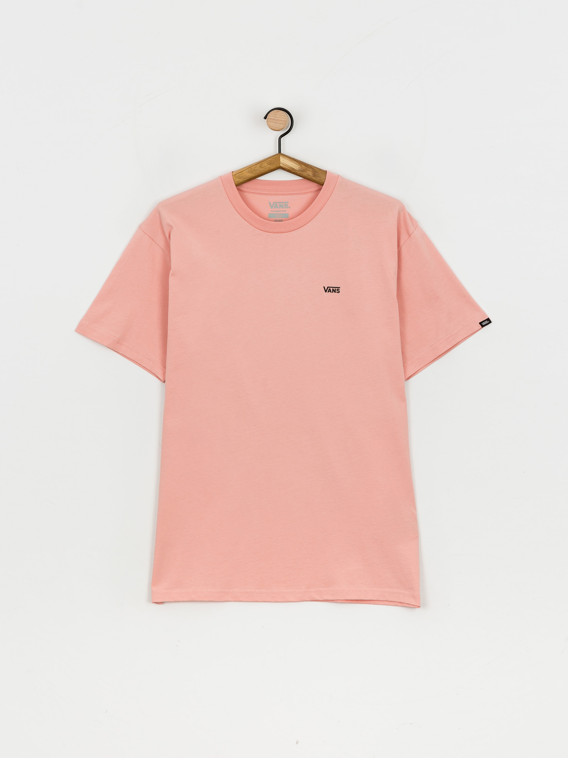 T-shirt Vans Left Chest Logo (mellow rose/black)