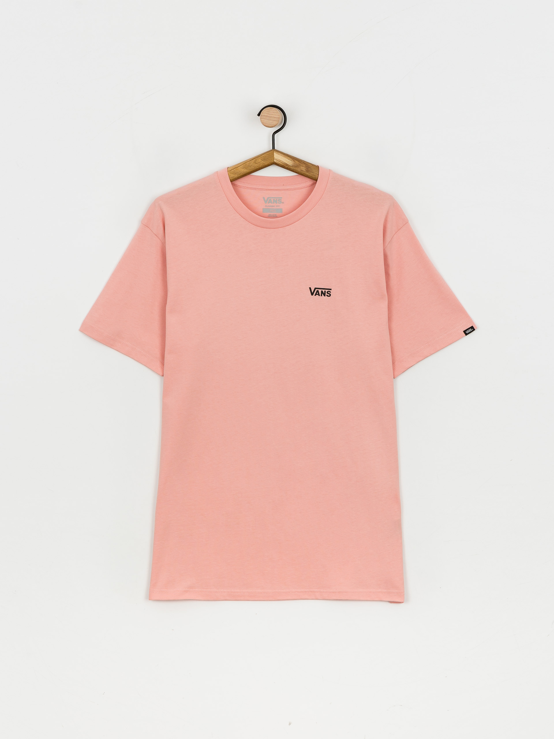 T-shirt Vans Left Chest Logo Plus (mellow rose/black)