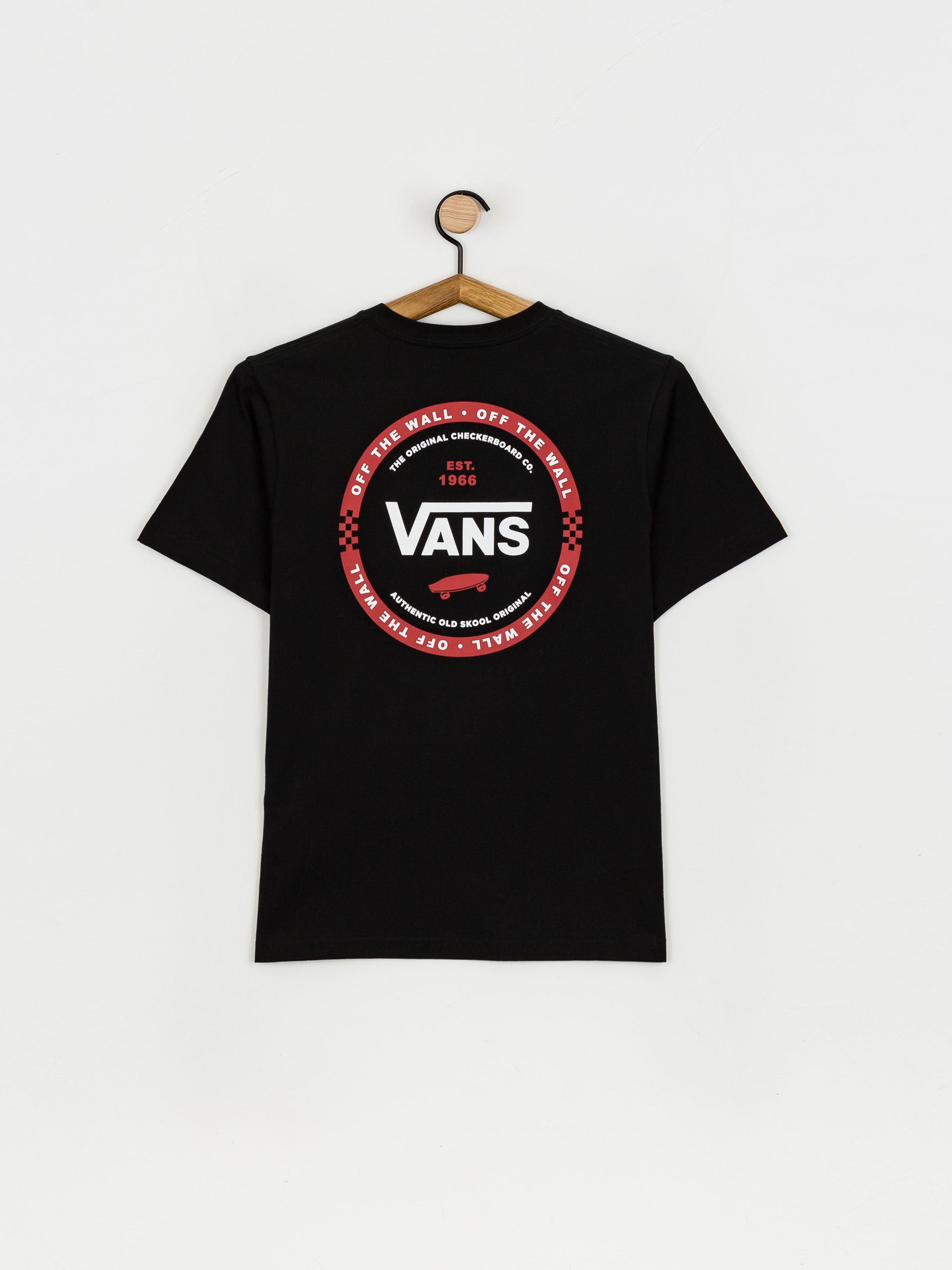 T-shirt Vans Logo Check JR (black)