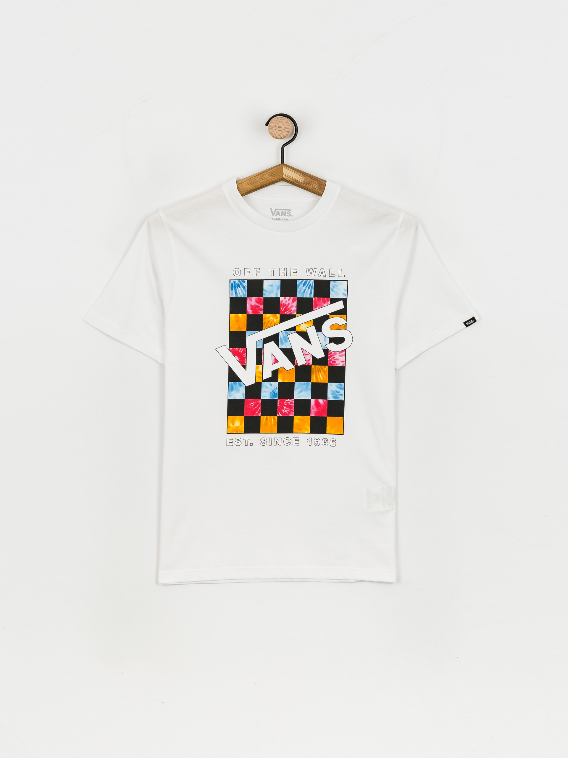 T-shirt Vans Dyed Blocks JR (white)