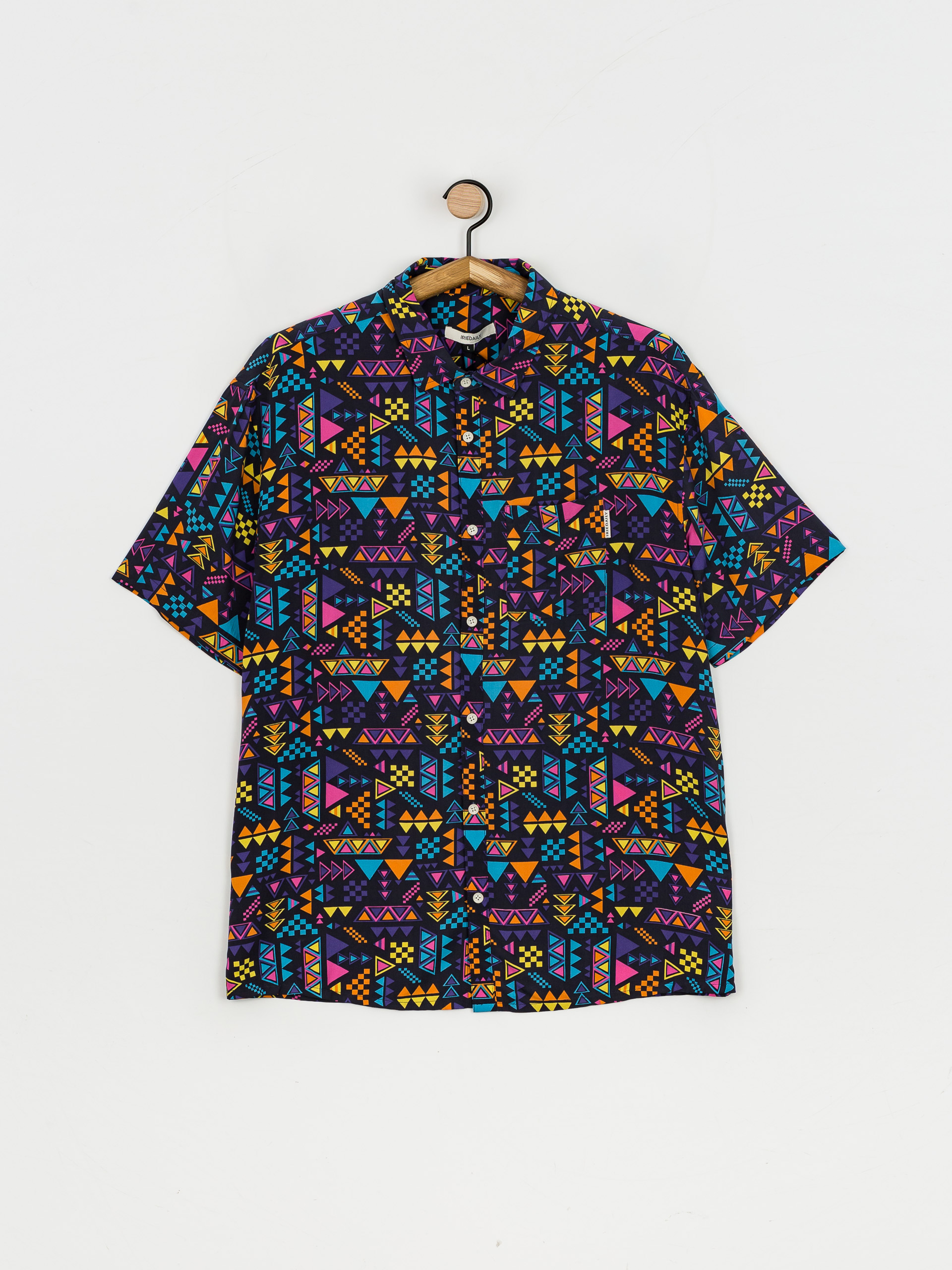 Koszula Iriedaily Resort Ssl (navy purple)