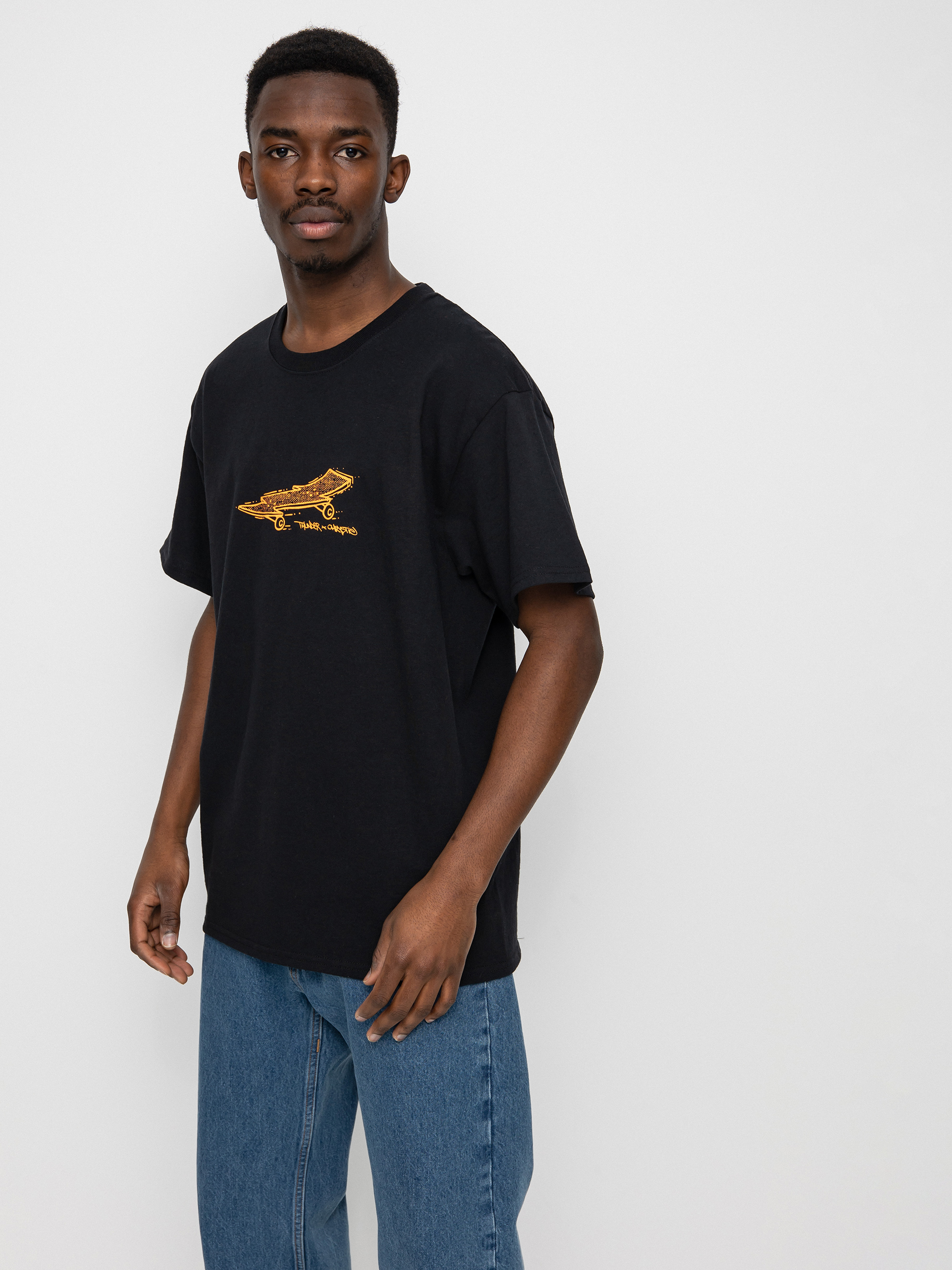 T-shirt Thunder X Chrystie Thunder Lightening Bolt Board (black)