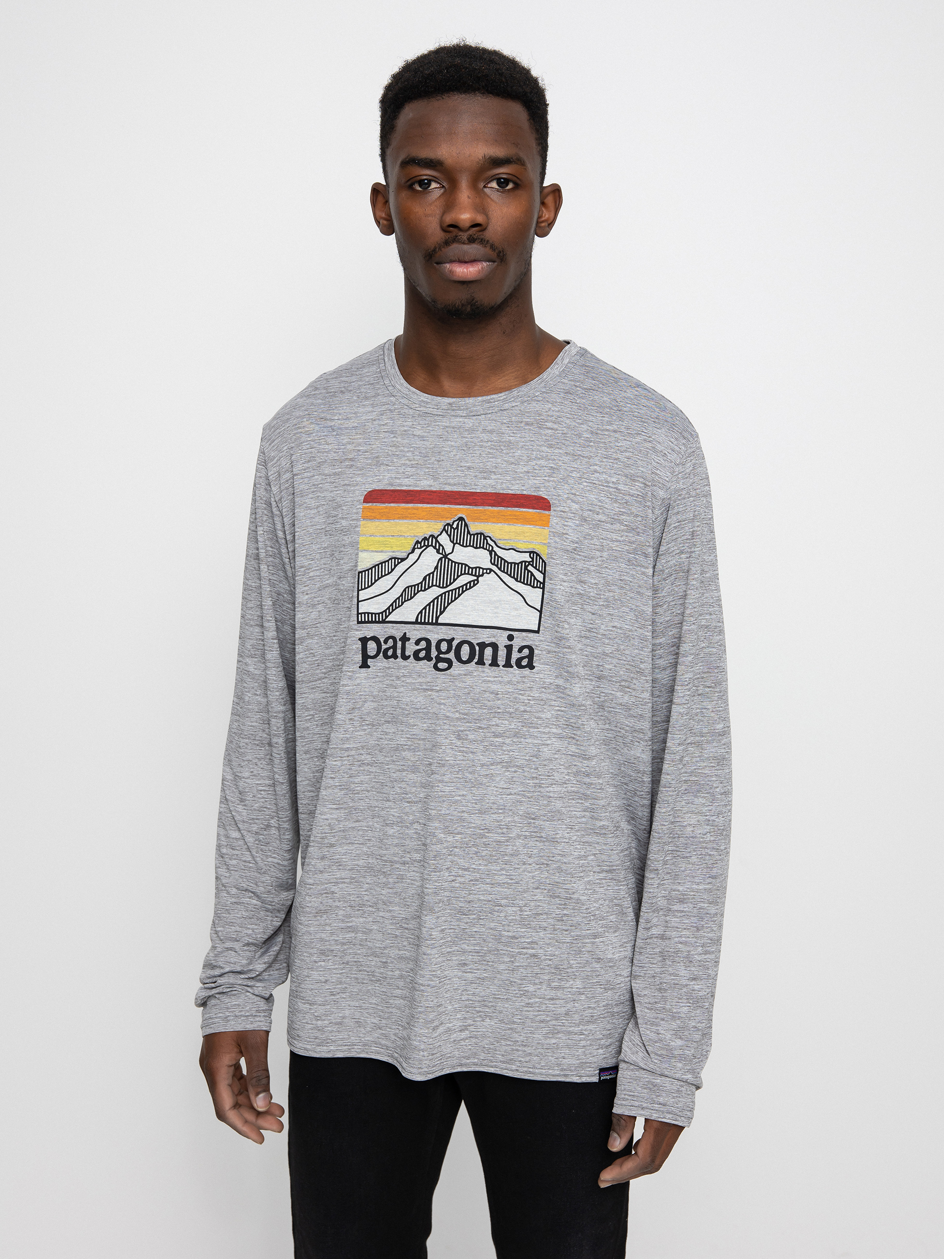 patagonia grey long sleeve