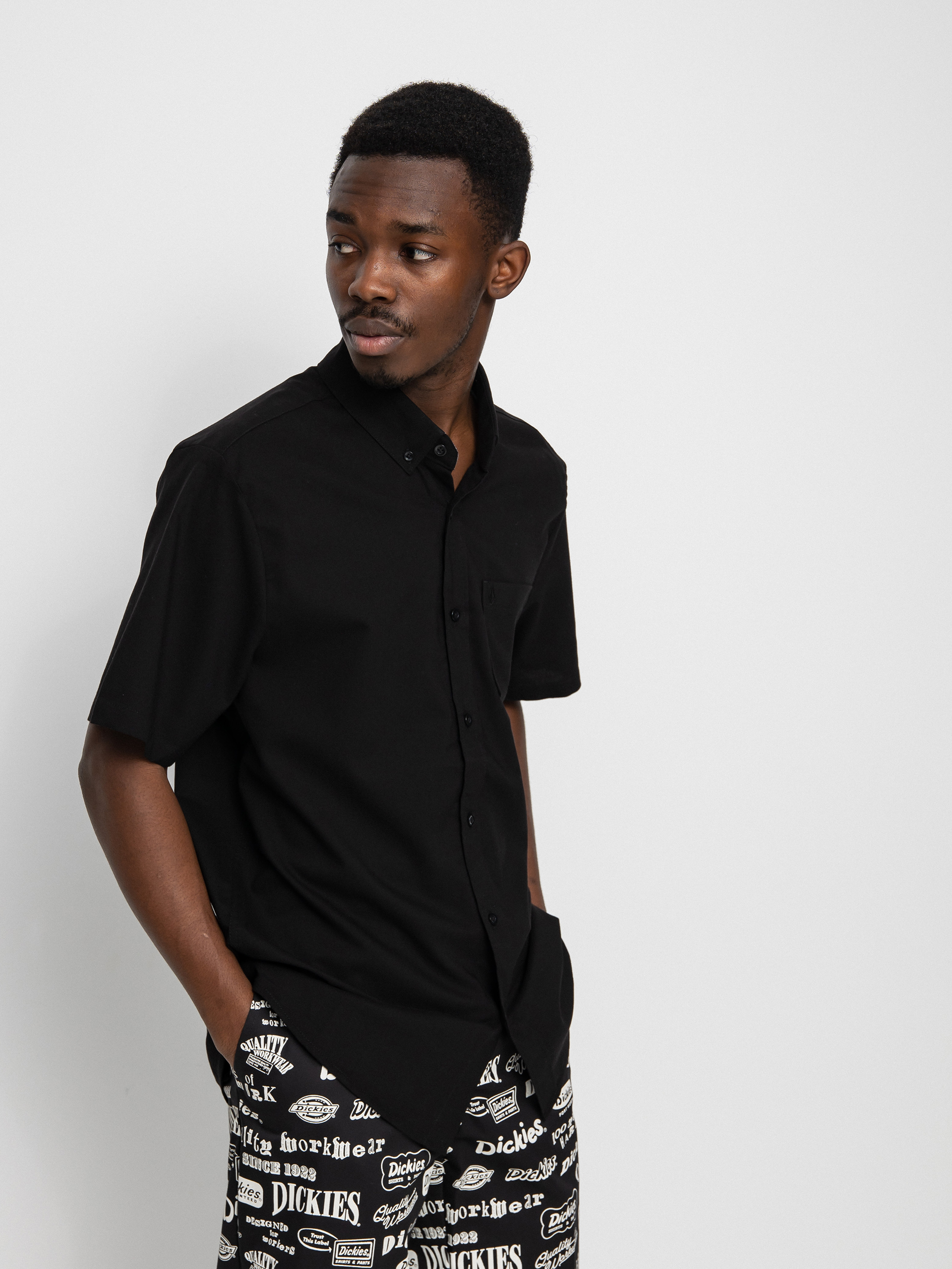 Koszula Volcom Everett Oxford (new black)