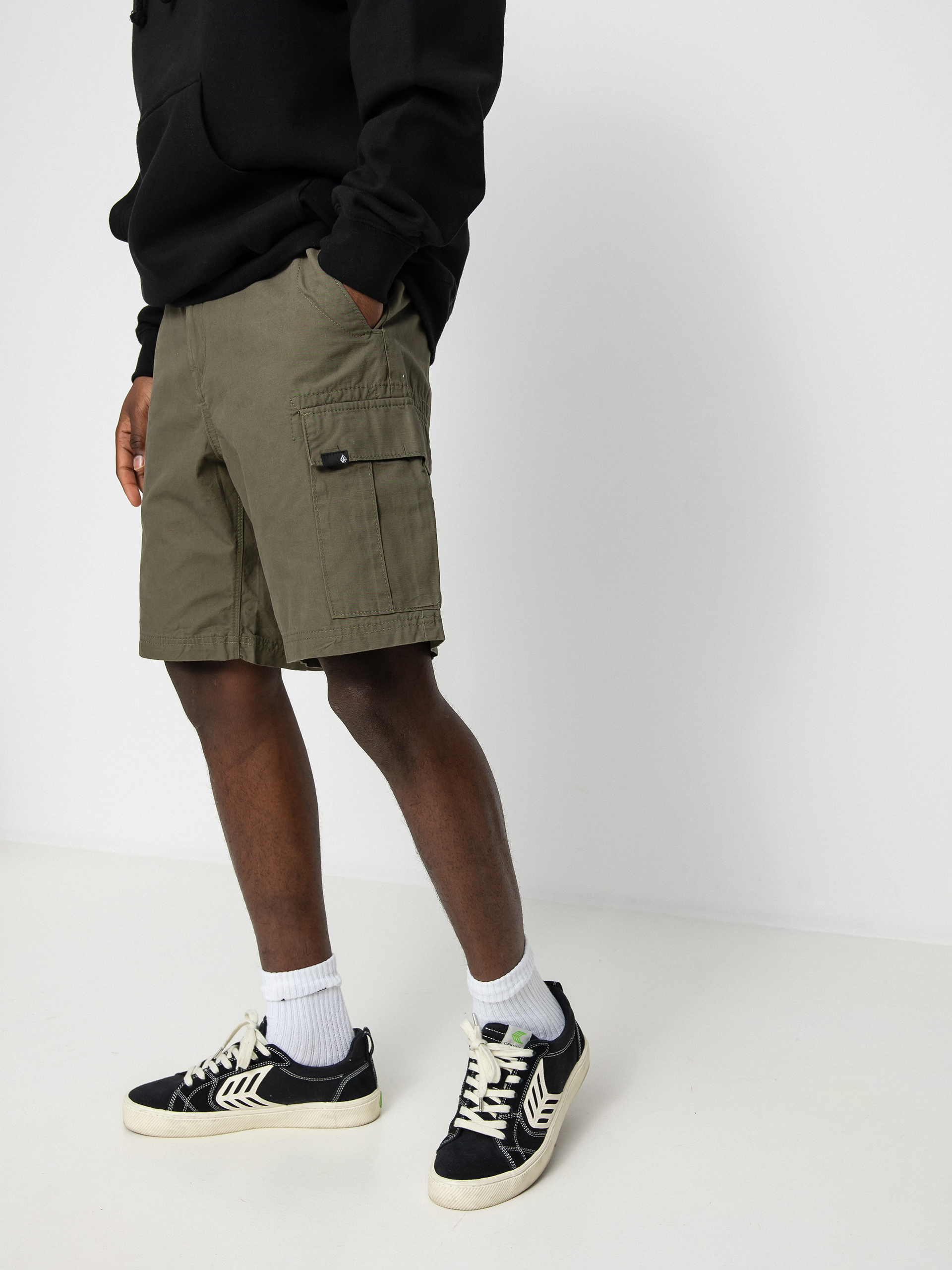 Szorty Volcom March Cargo (military)