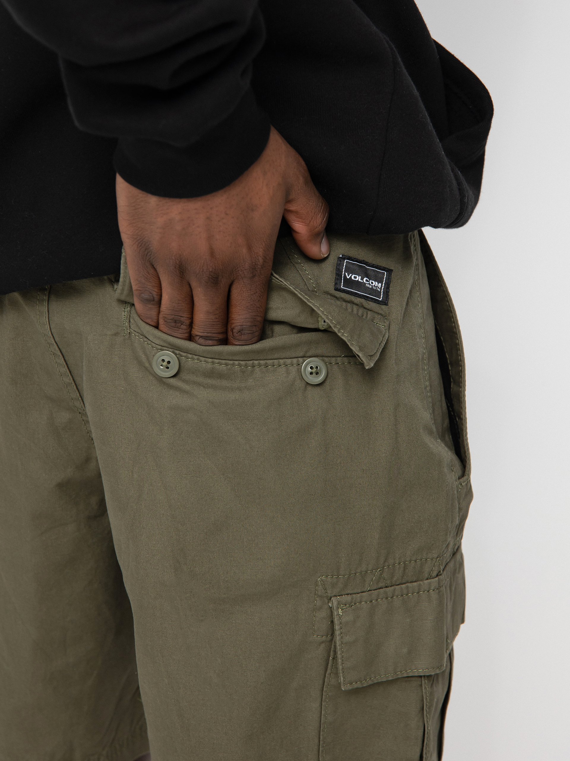 Szorty Volcom March Cargo (military)