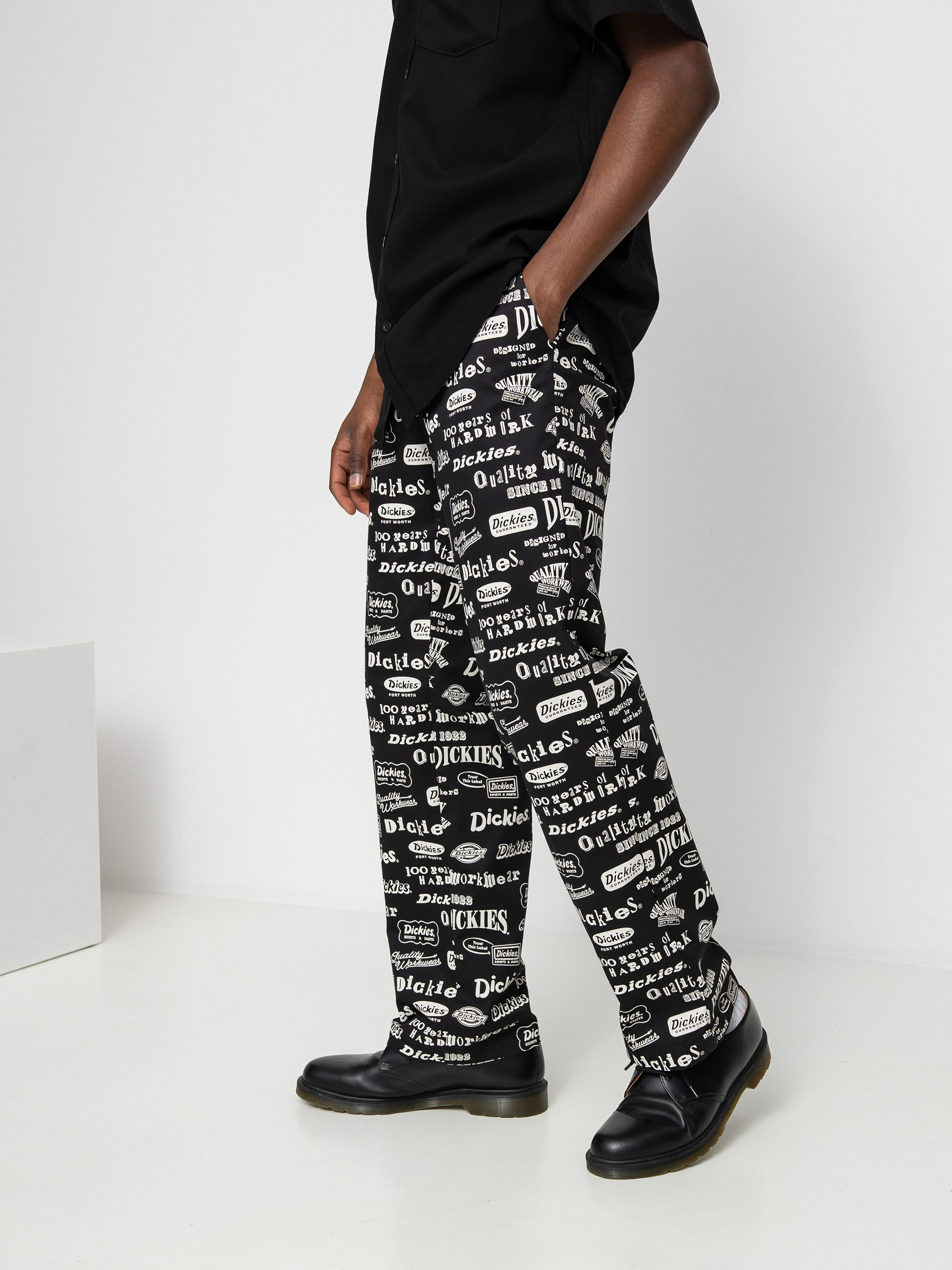 Spodnie Dickies 100 Aop (black)