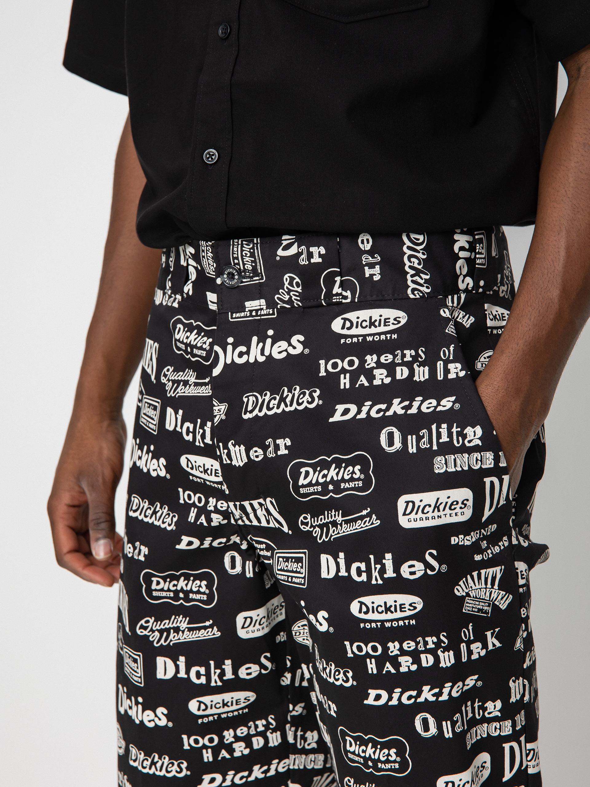 Spodnie Dickies 100 Aop (black)