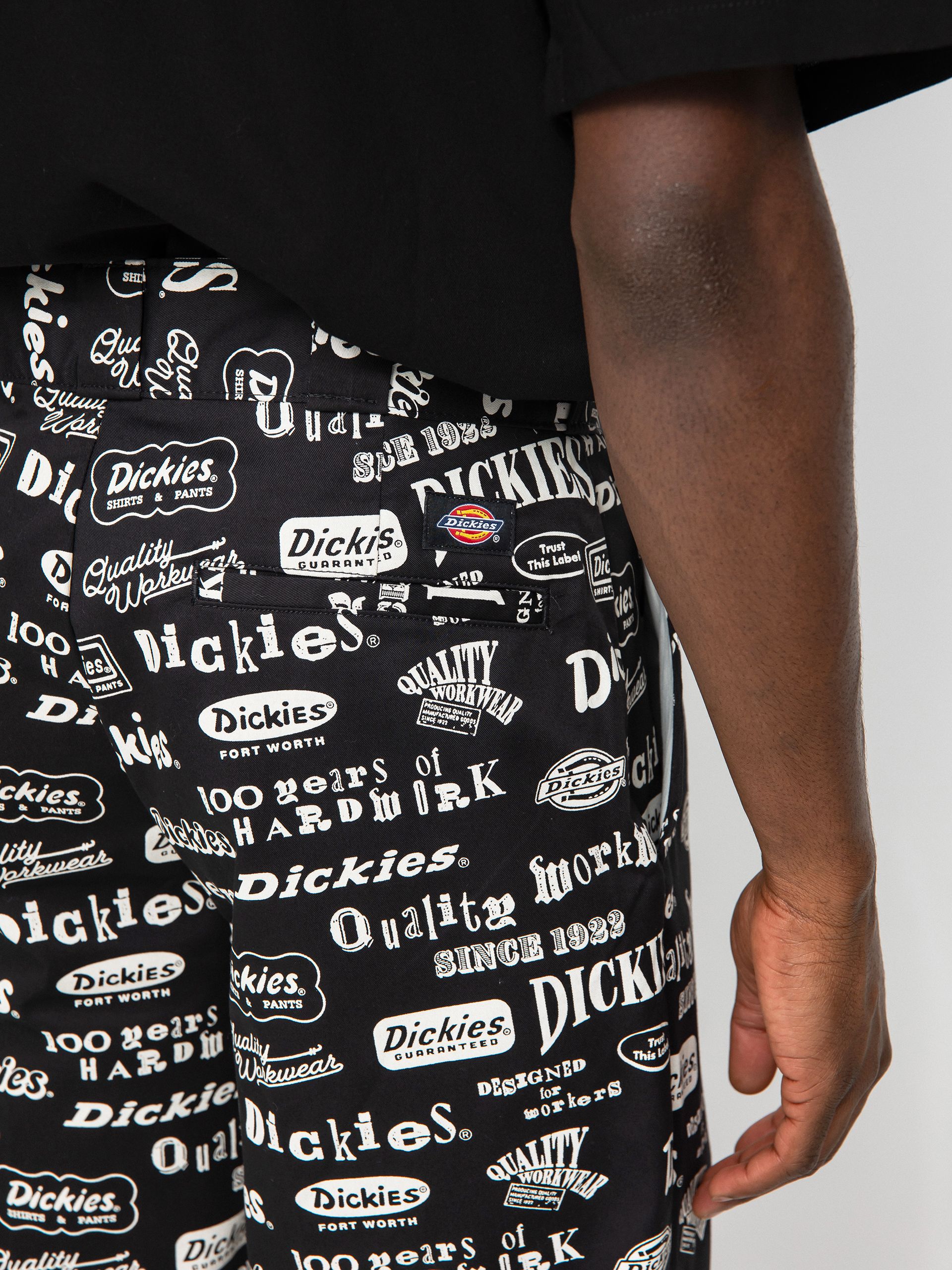 Spodnie Dickies 100 Aop (black)