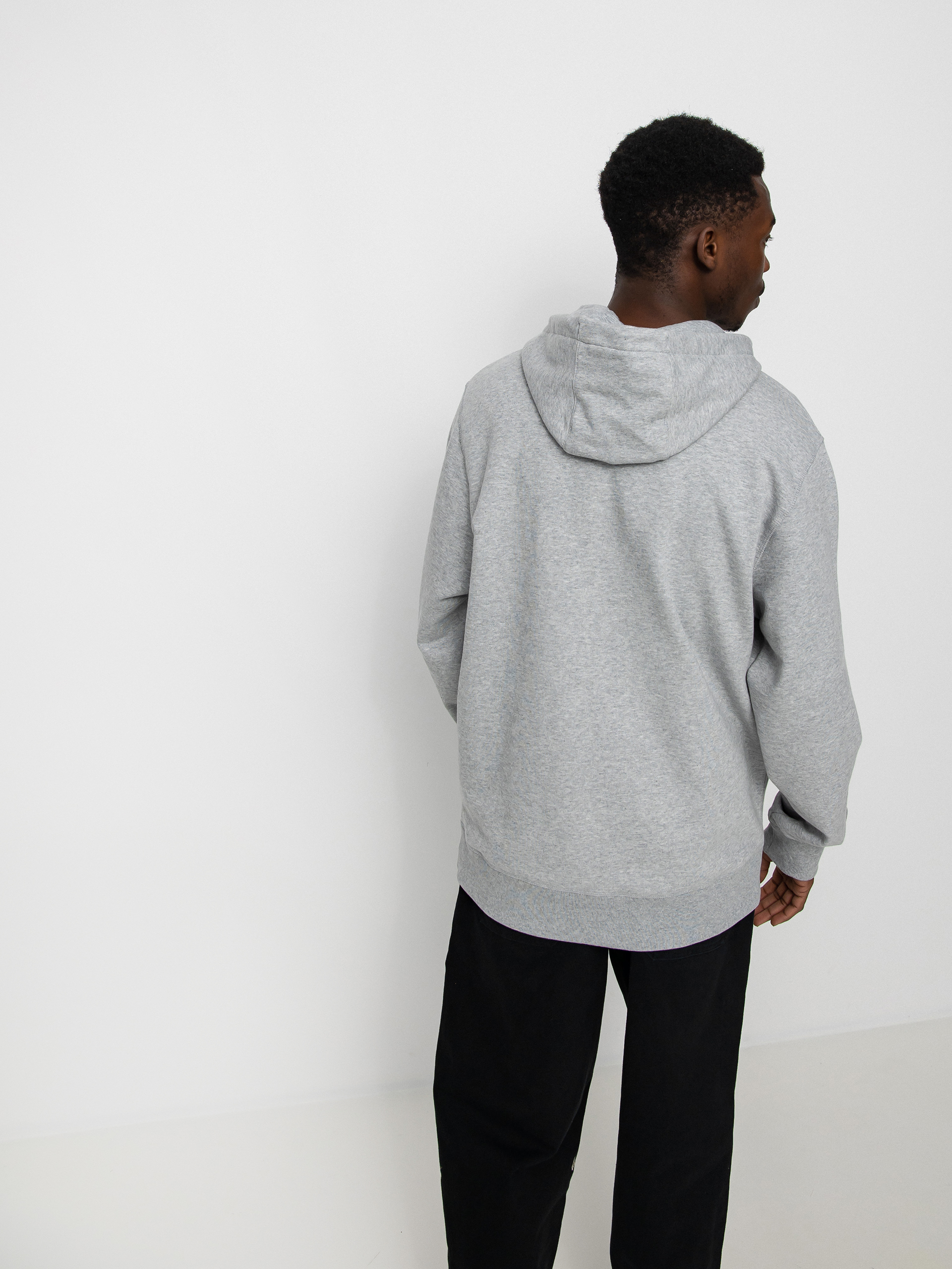 Bluza z kapturem New Balance Essentials Stacked Logo HD (grey)