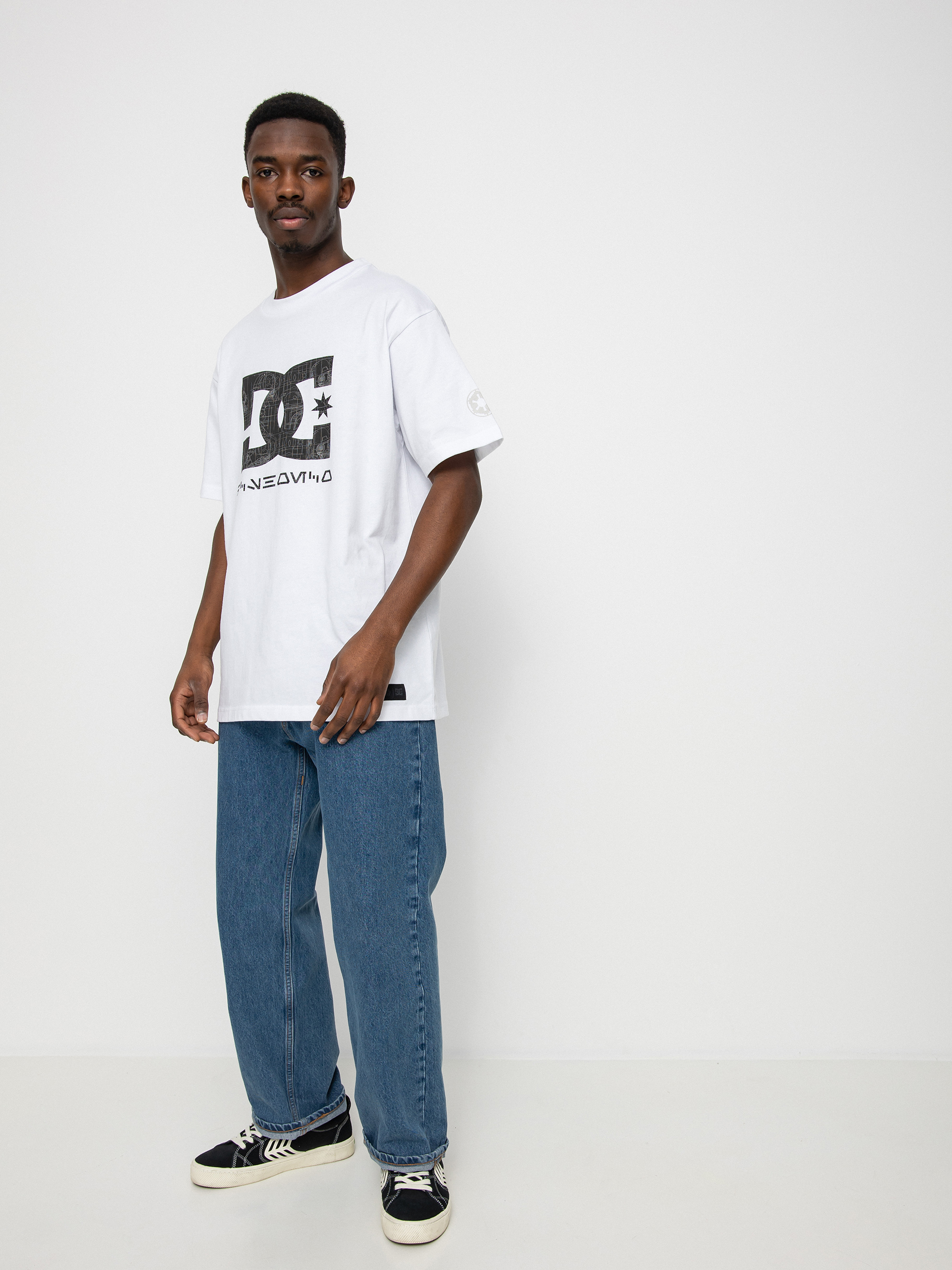 T-shirt DC X Star Wars Star Darkside (white)
