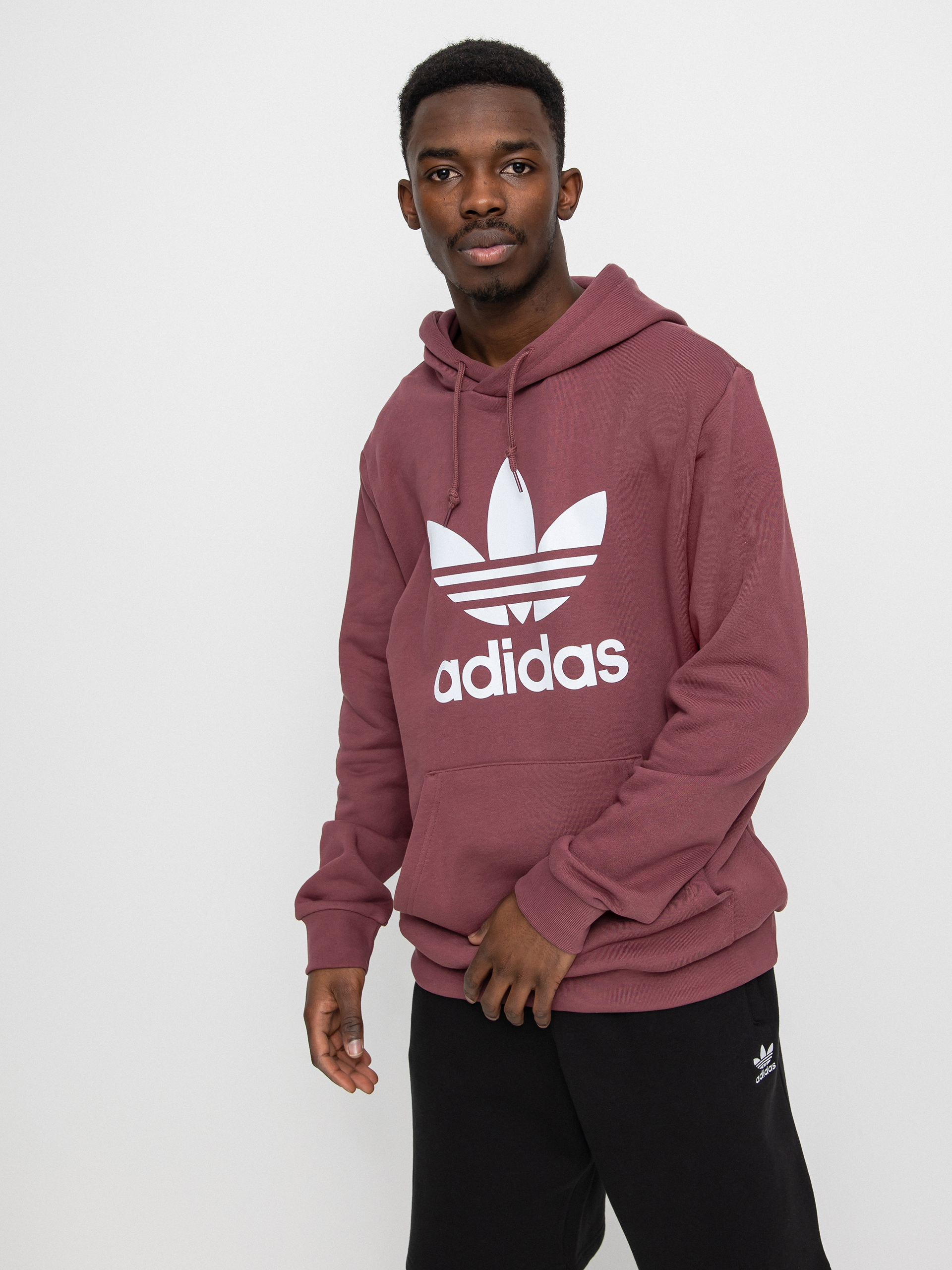 Bluza z kapturem adidas Originals Trefoil HD (quicri/white)