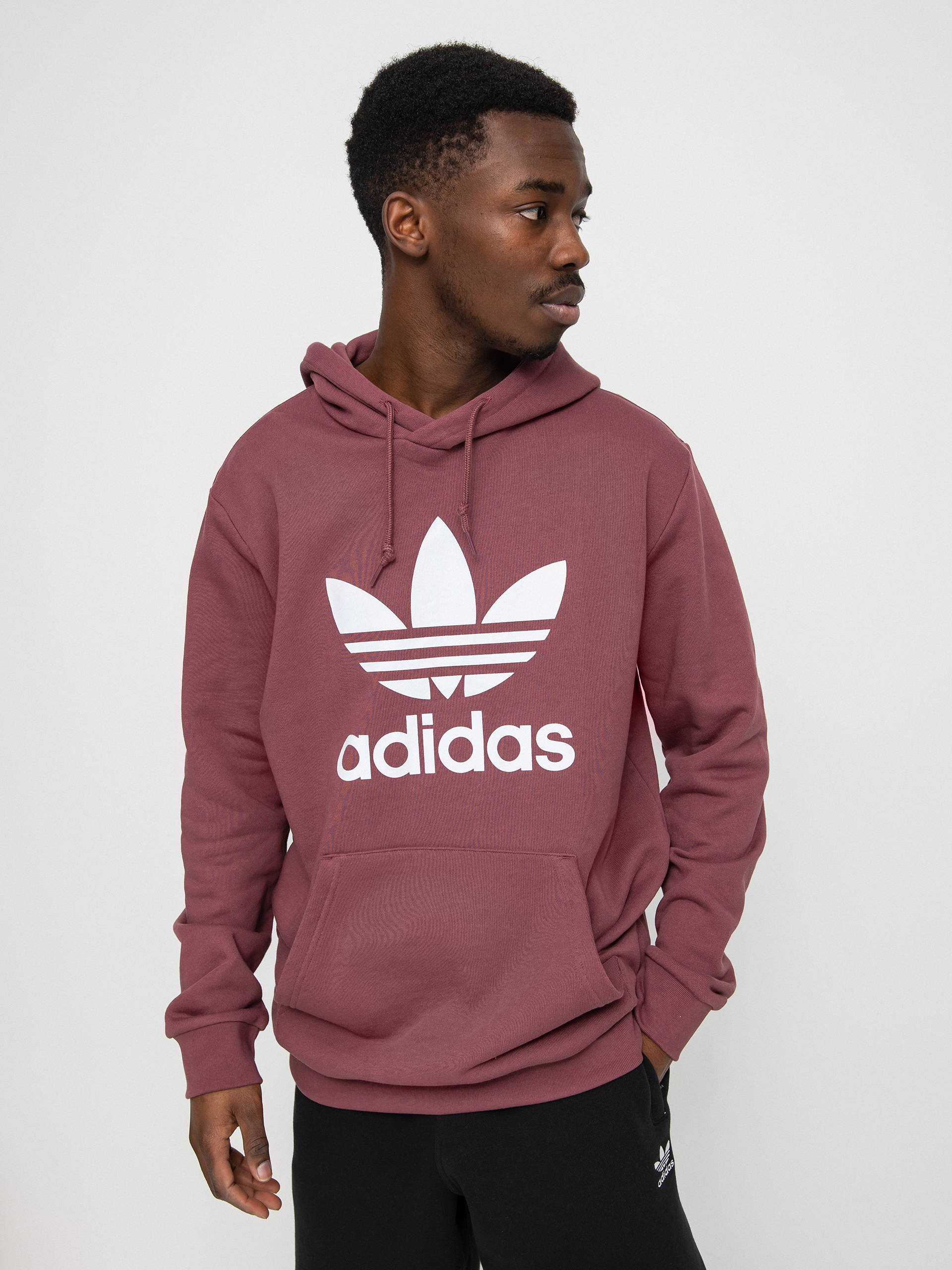 Bluza z kapturem adidas Originals Trefoil HD (quicri/white)