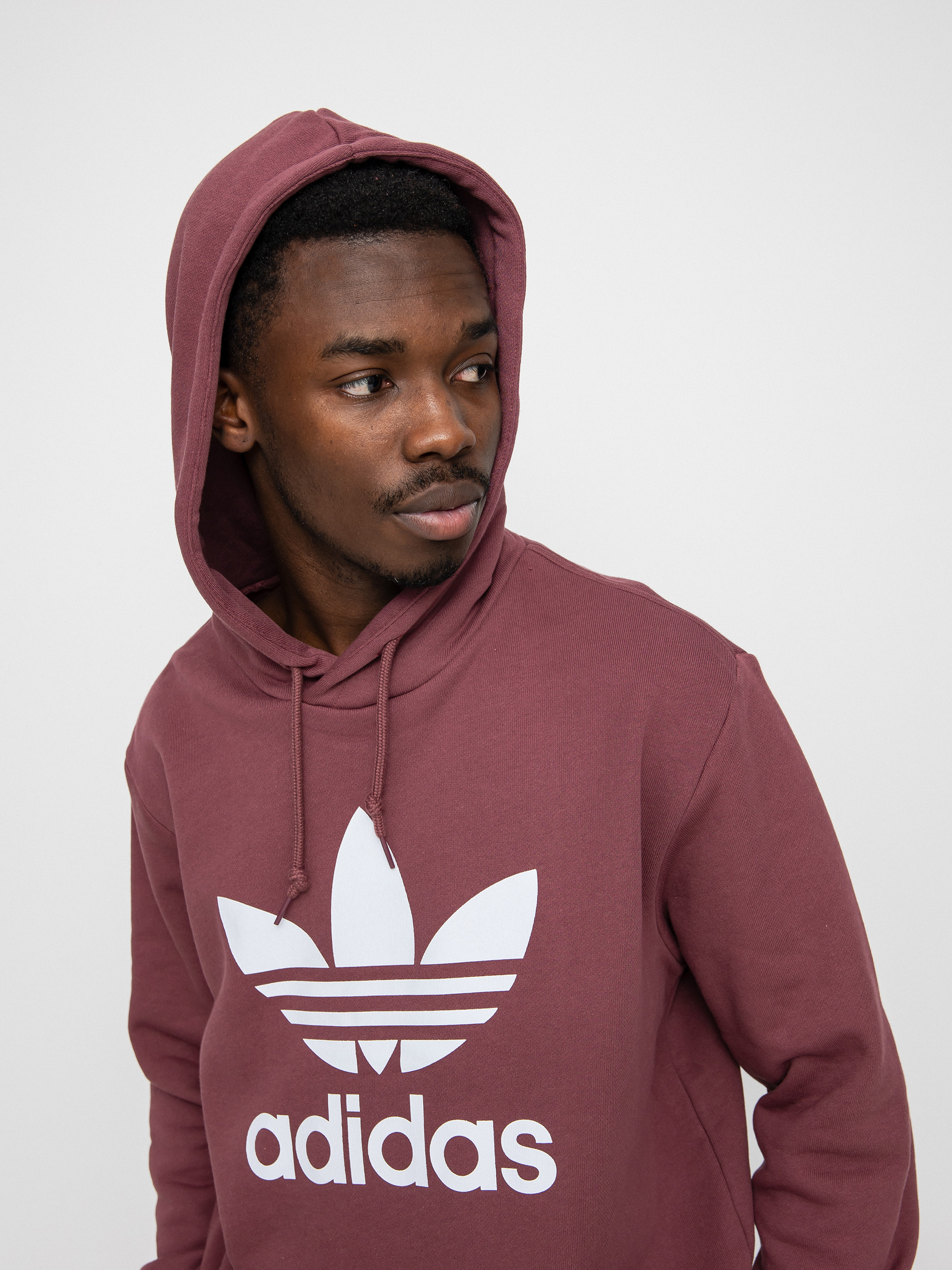 Bluza z kapturem adidas Originals Trefoil HD (quicri/white)