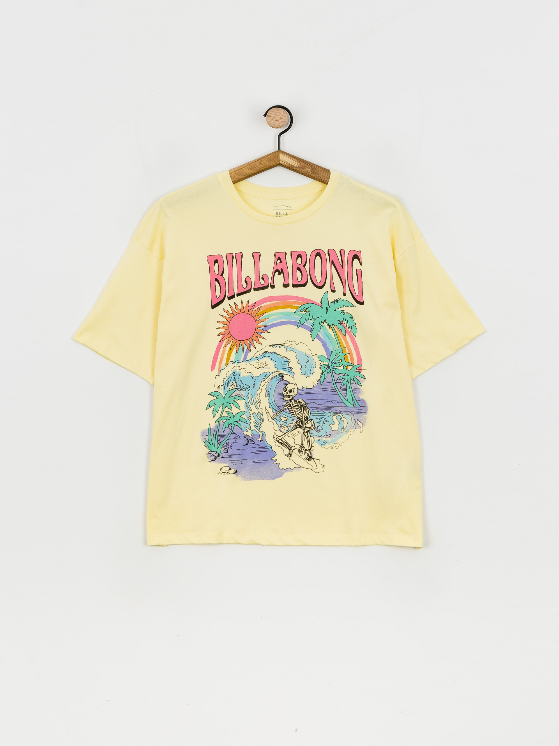 T-shirt Billabong Over The Rainbow Wmn (lemon drop)
