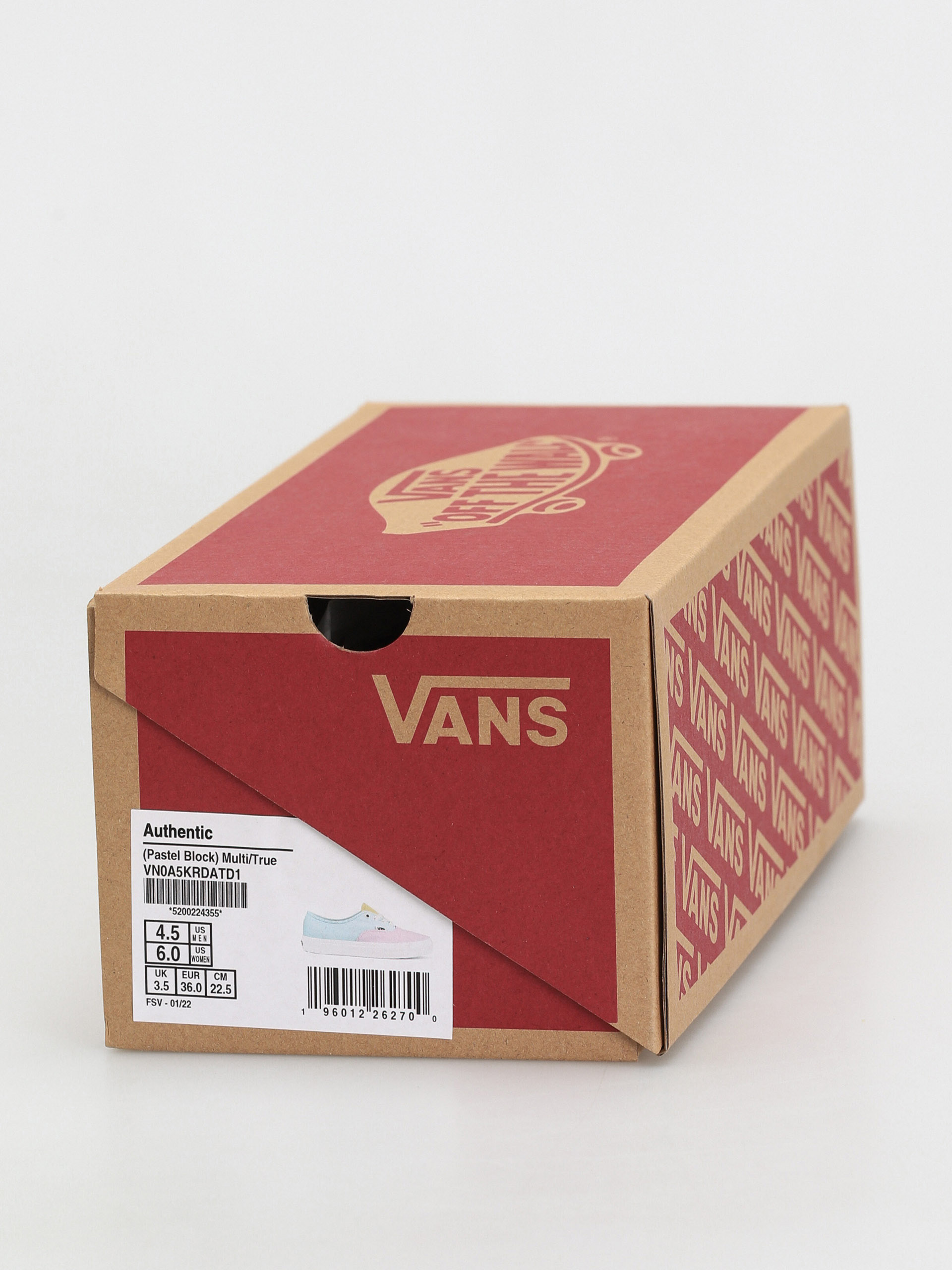 Buty Vans Authentic (pastel block/multi/true white)
