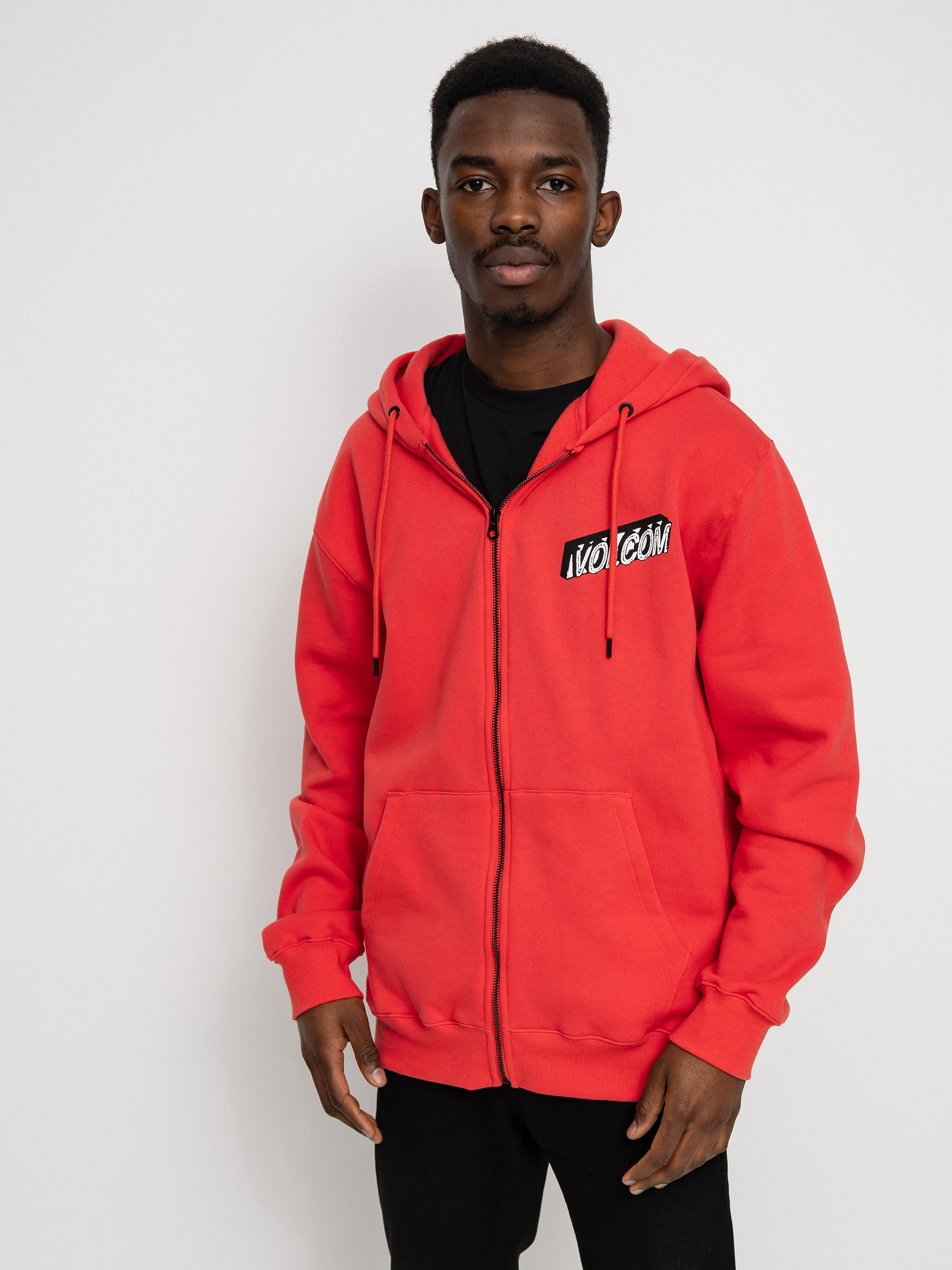 Bluza z kapturem Volcom Extends ZHD (cayenne)