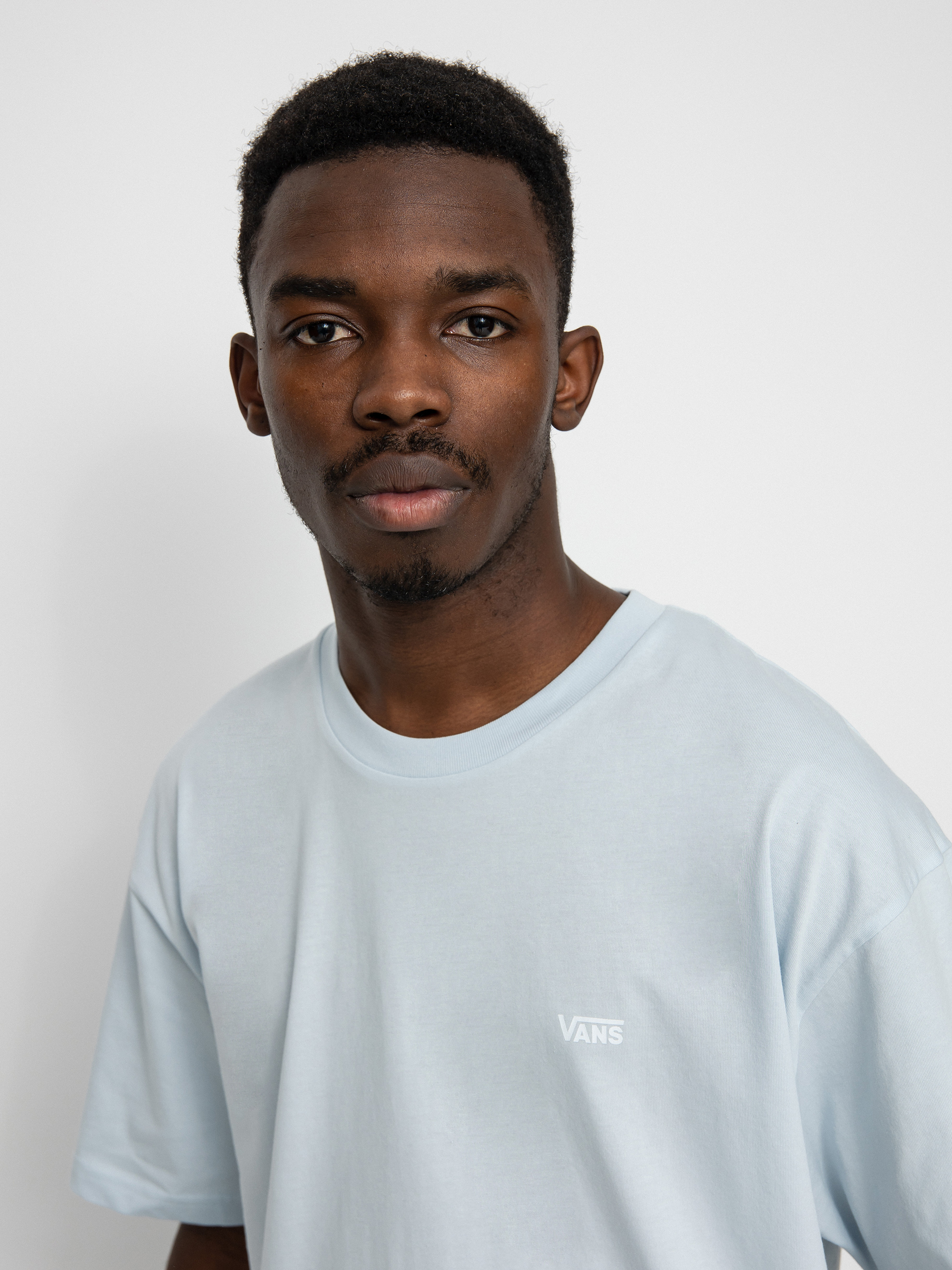 T-shirt Vans Left Chest Logo (ballad blue/white)