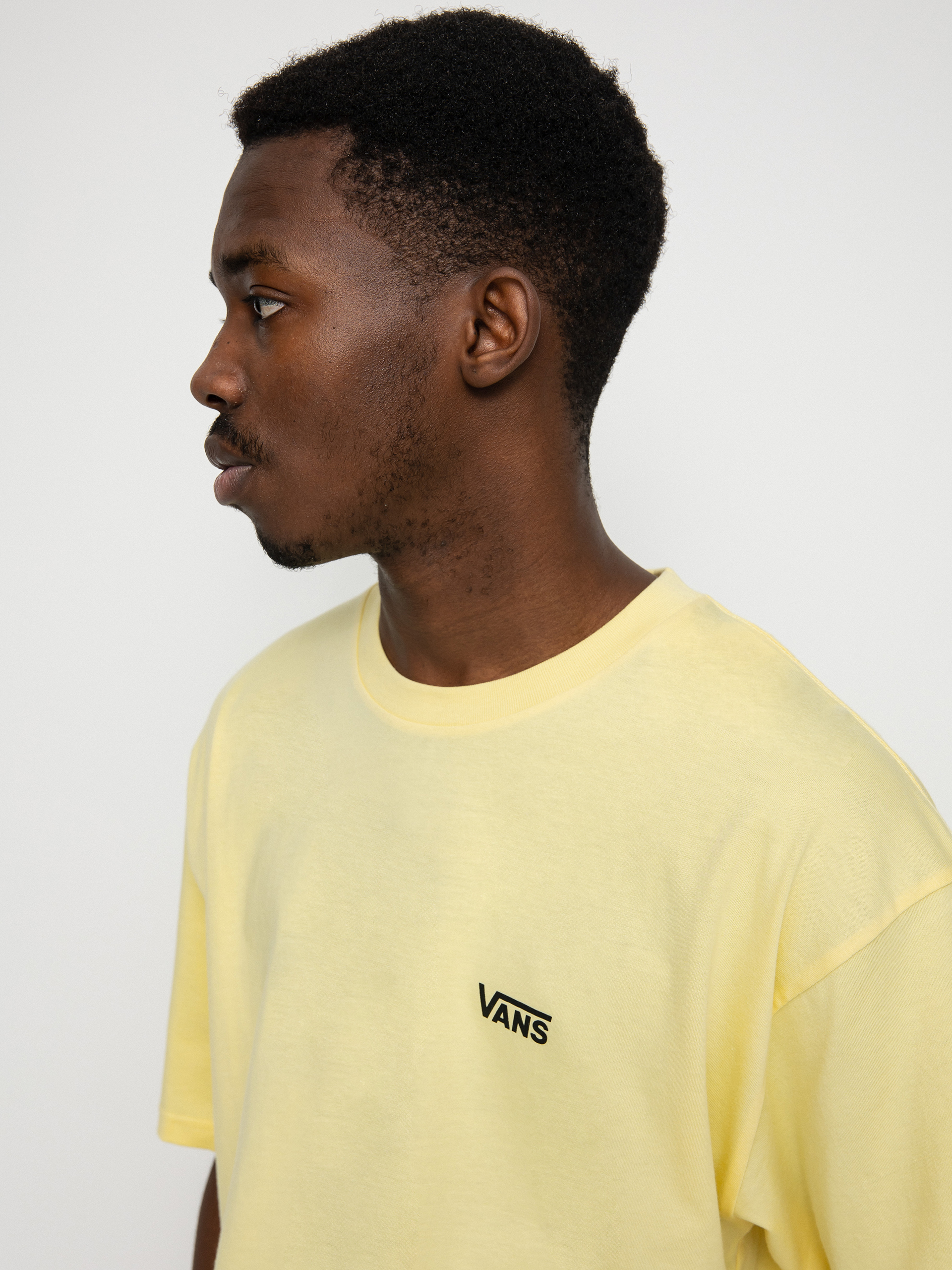 T-shirt Vans Left Chest Logo Plus (pale banana)