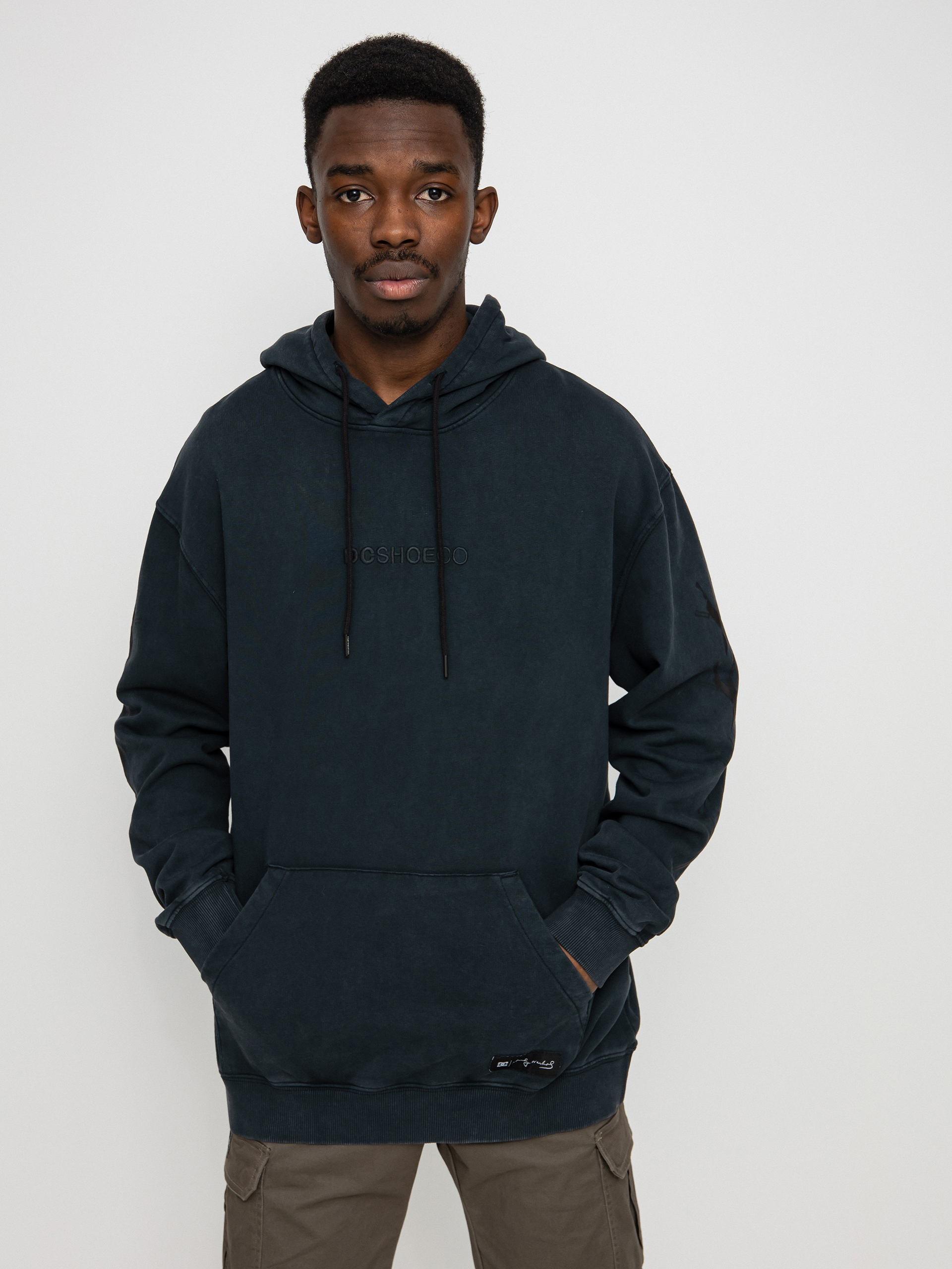 Bluza z kapturem DC X Andy Warhol Cow HD (black acid)