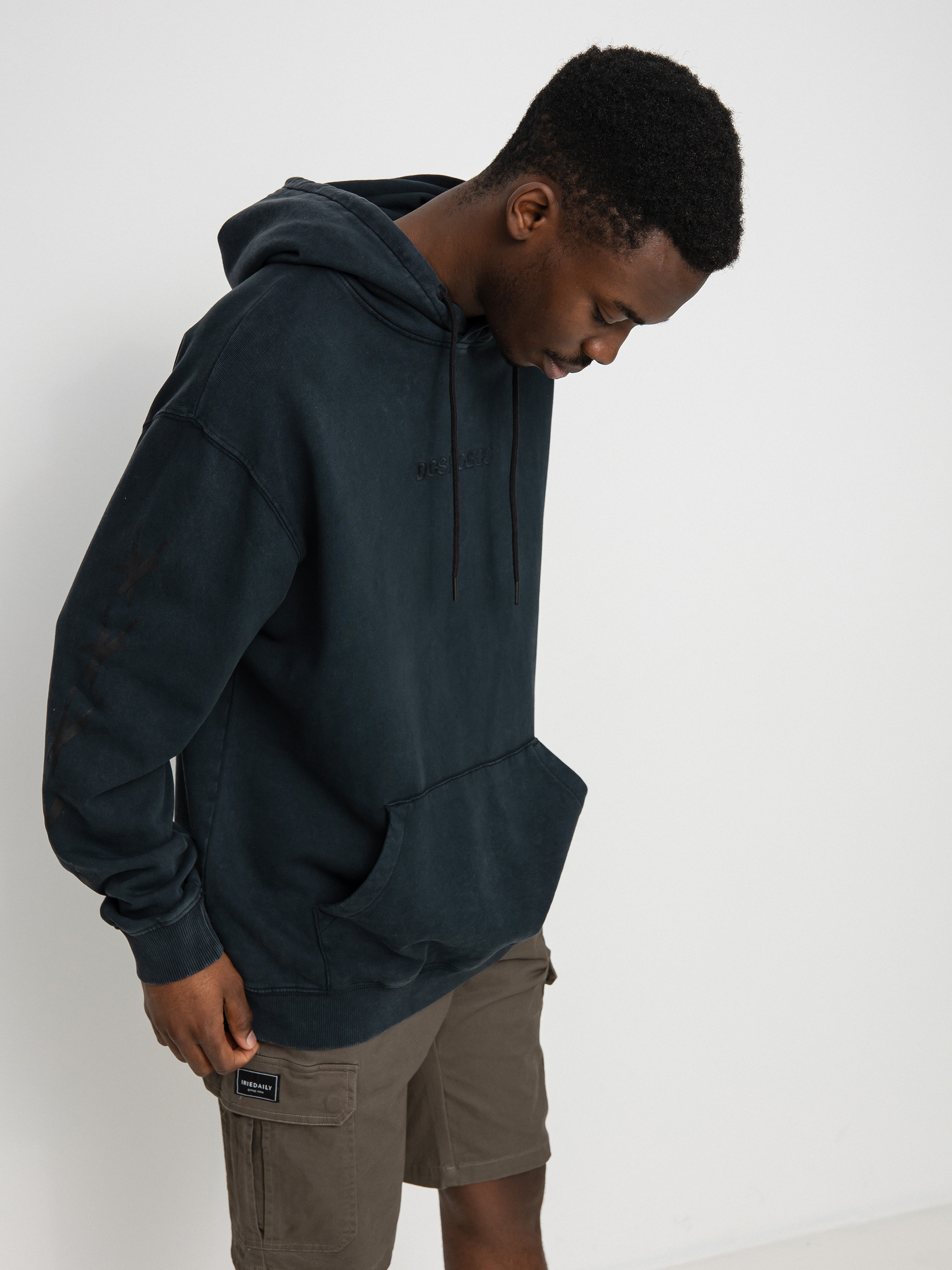 Bluza z kapturem DC X Andy Warhol Cow HD (black acid)