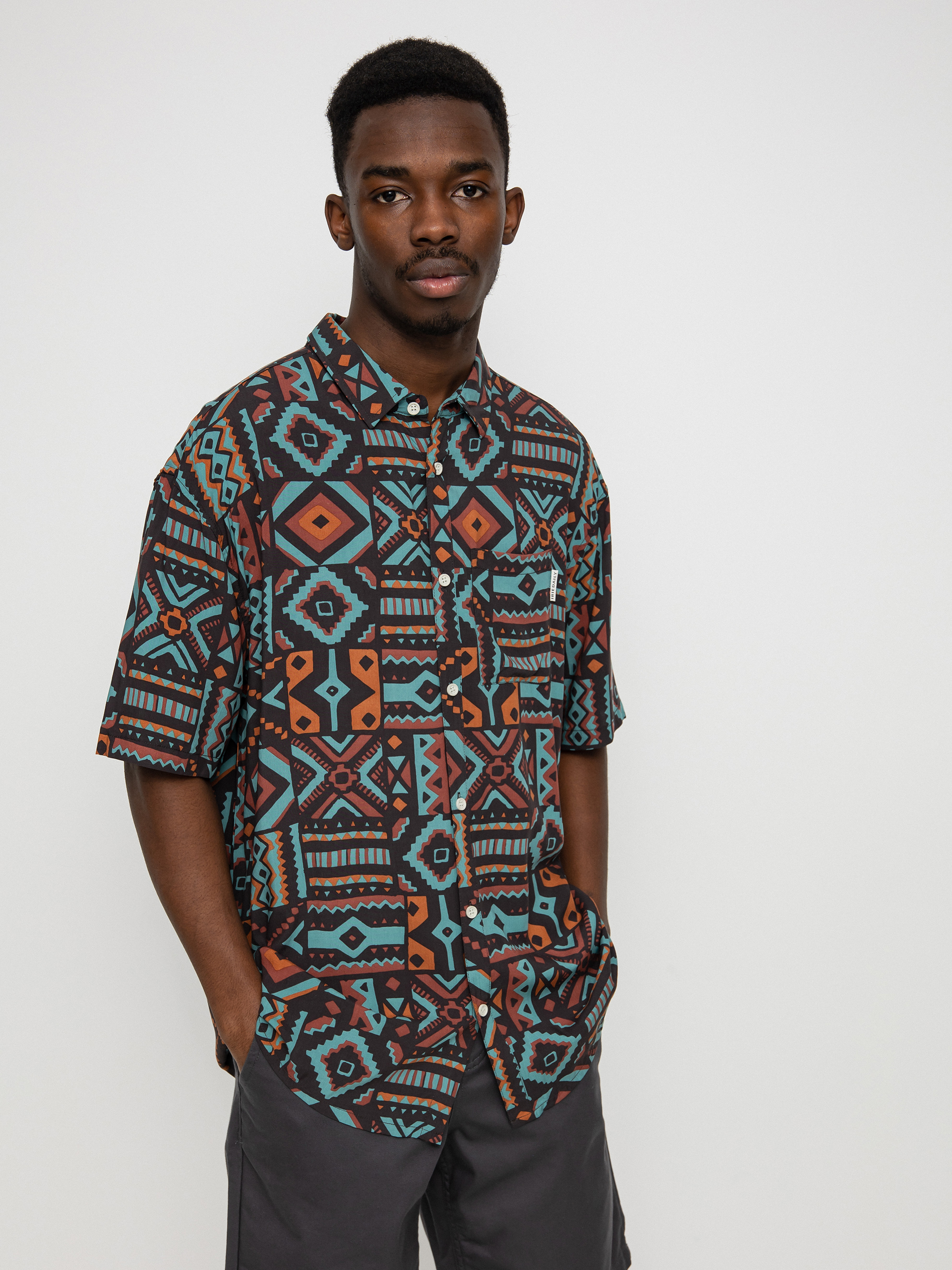 Koszula Iriedaily Resort Ssl (anthracite)