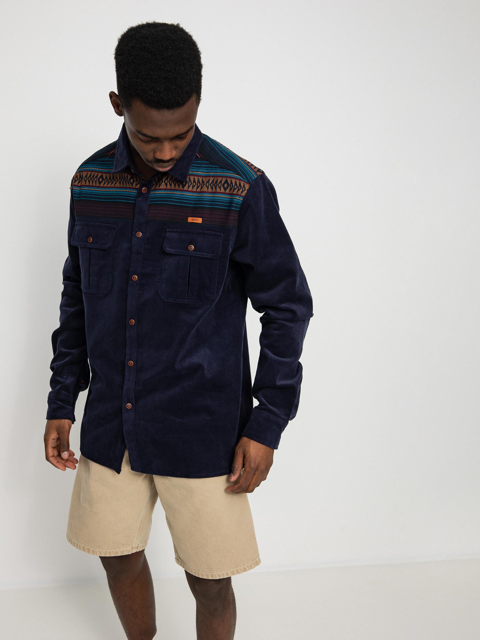 Koszula Iriedaily Vintachi Cord (navy)